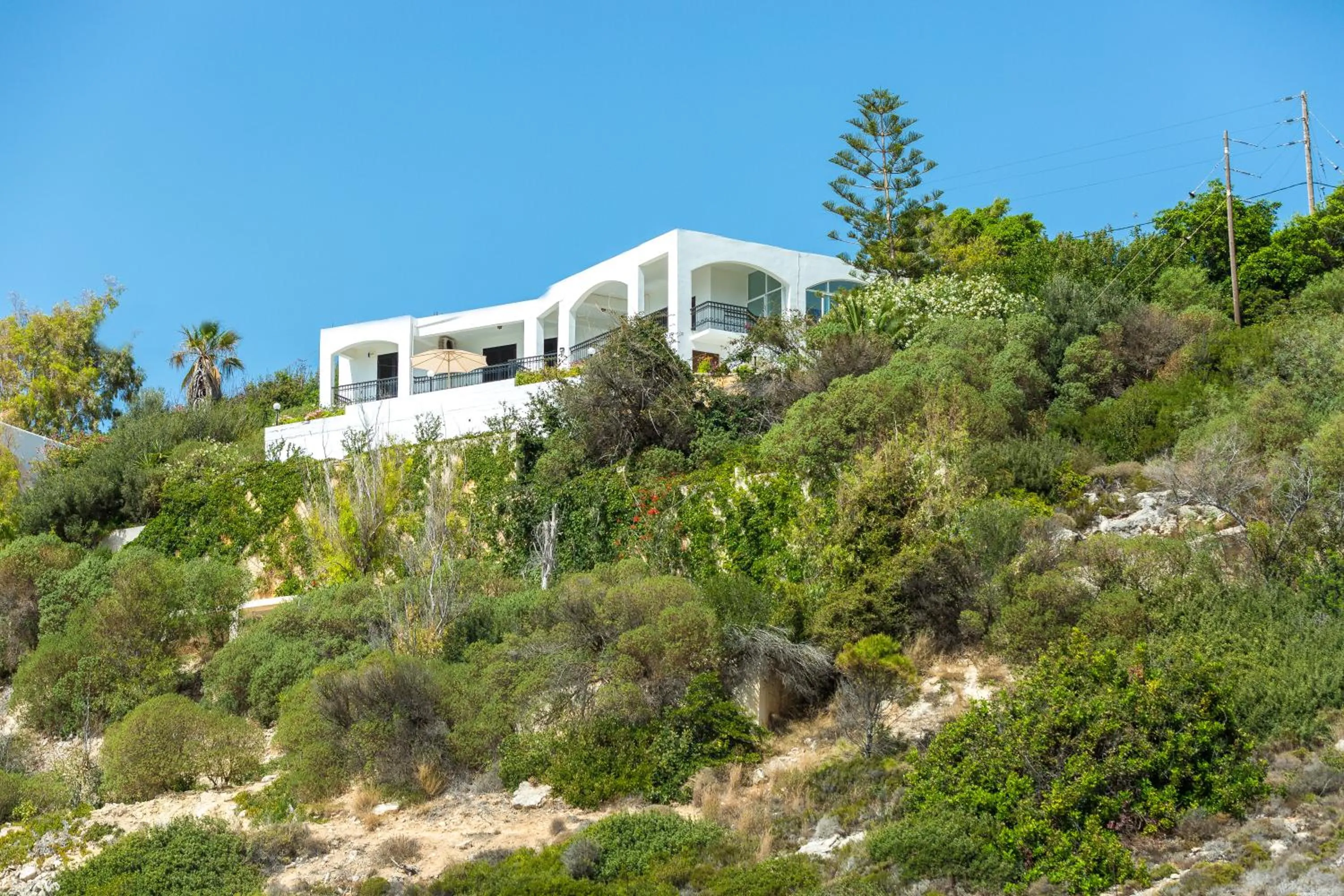 Property building in Kalathas Sunset Villa