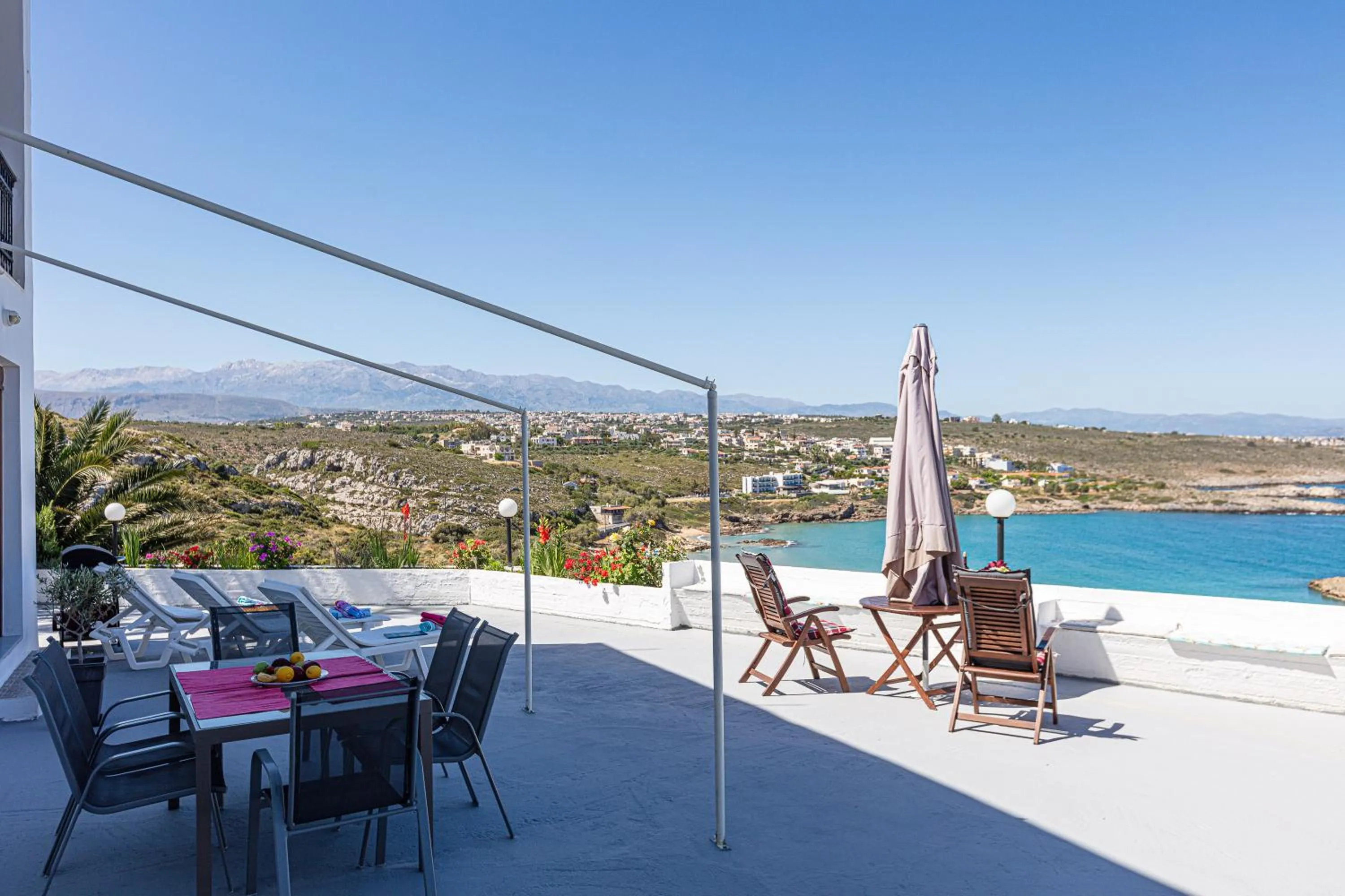 Property building in Kalathas Sunset Villa