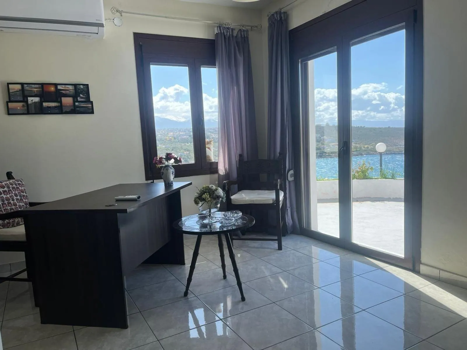 Mountain view in Kalathas Sunset Villa