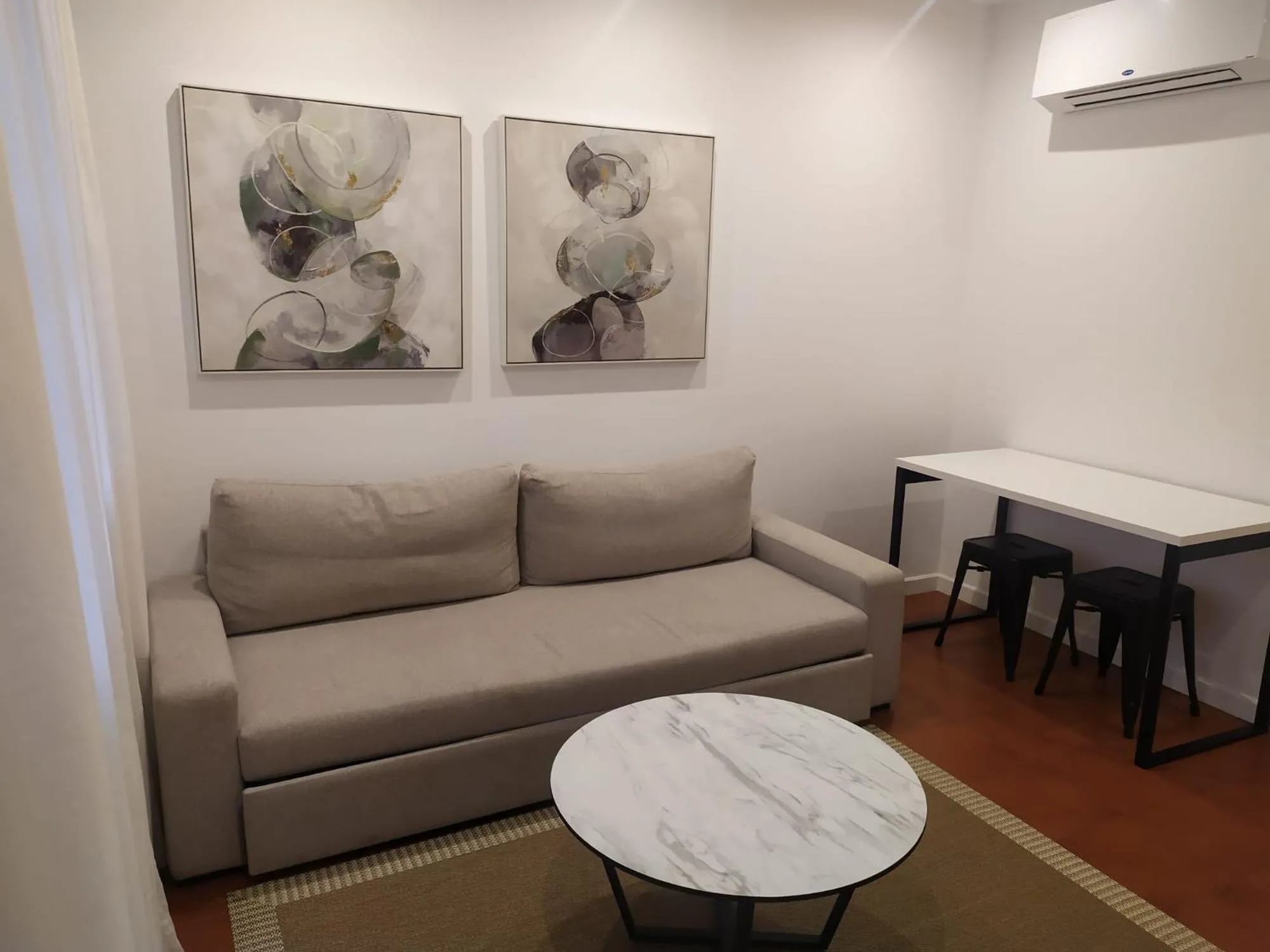 Seating area in APARTHOTEL CABICASTRO Tres estrellas superior