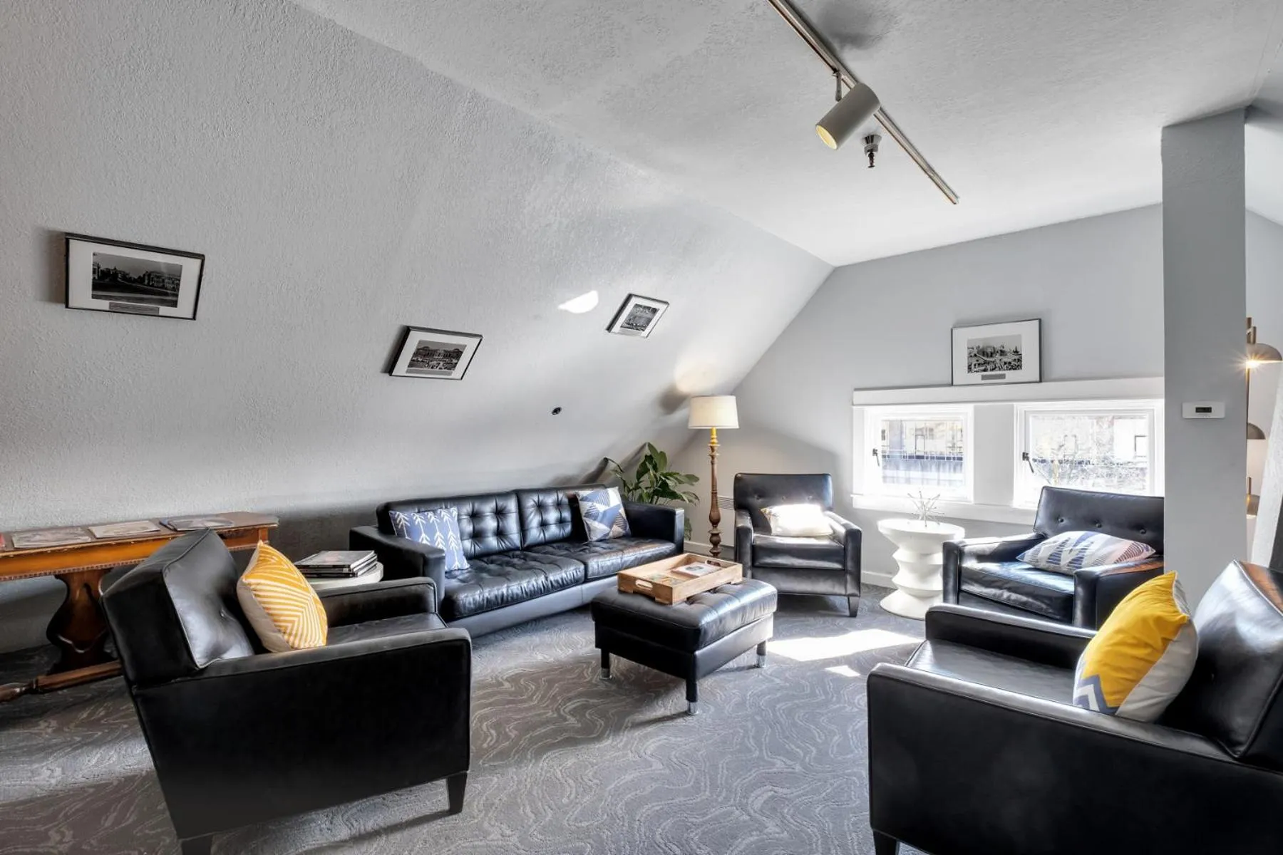 Seating area in College Inn Hotel