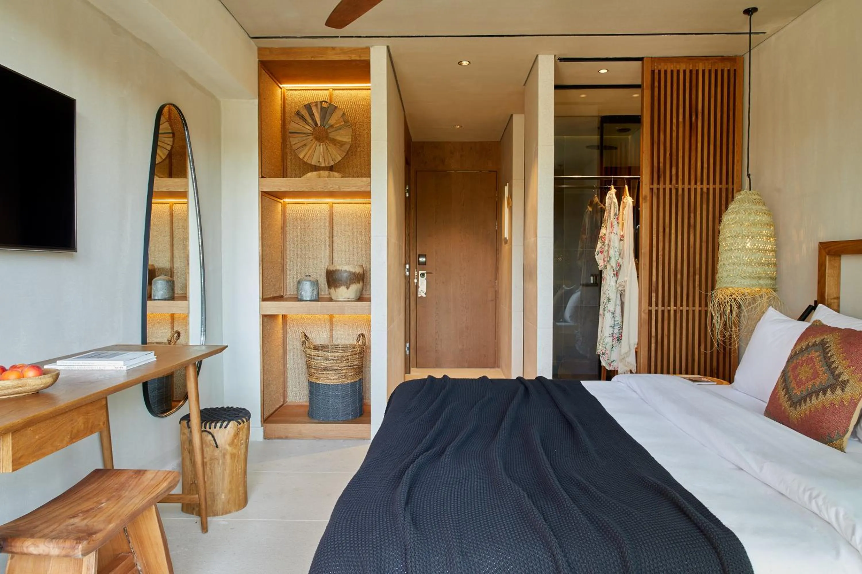 Bedroom, Bed in The Syntopia Hotel - Adults Only