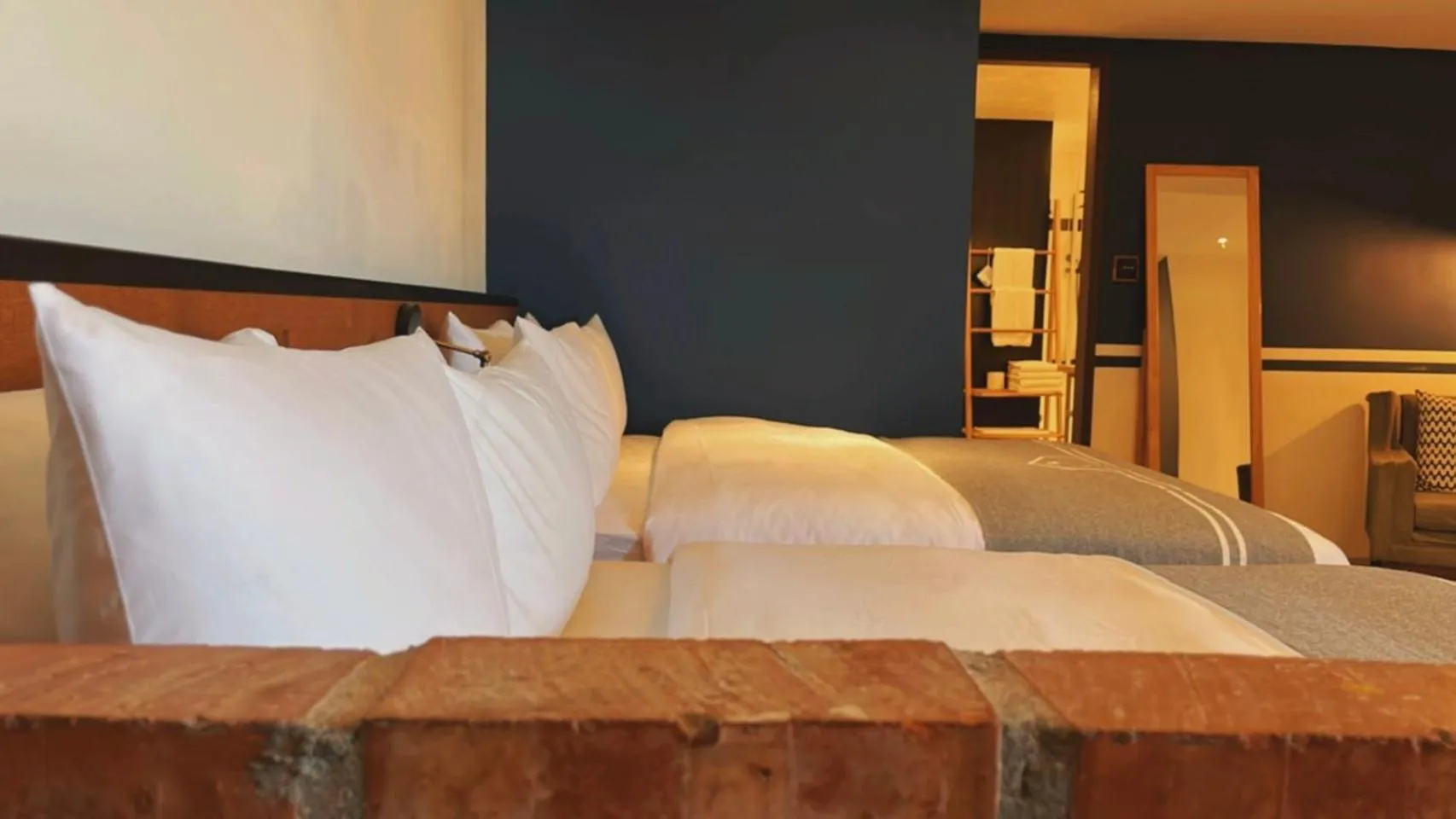 Bed in Chill Roof Hotel