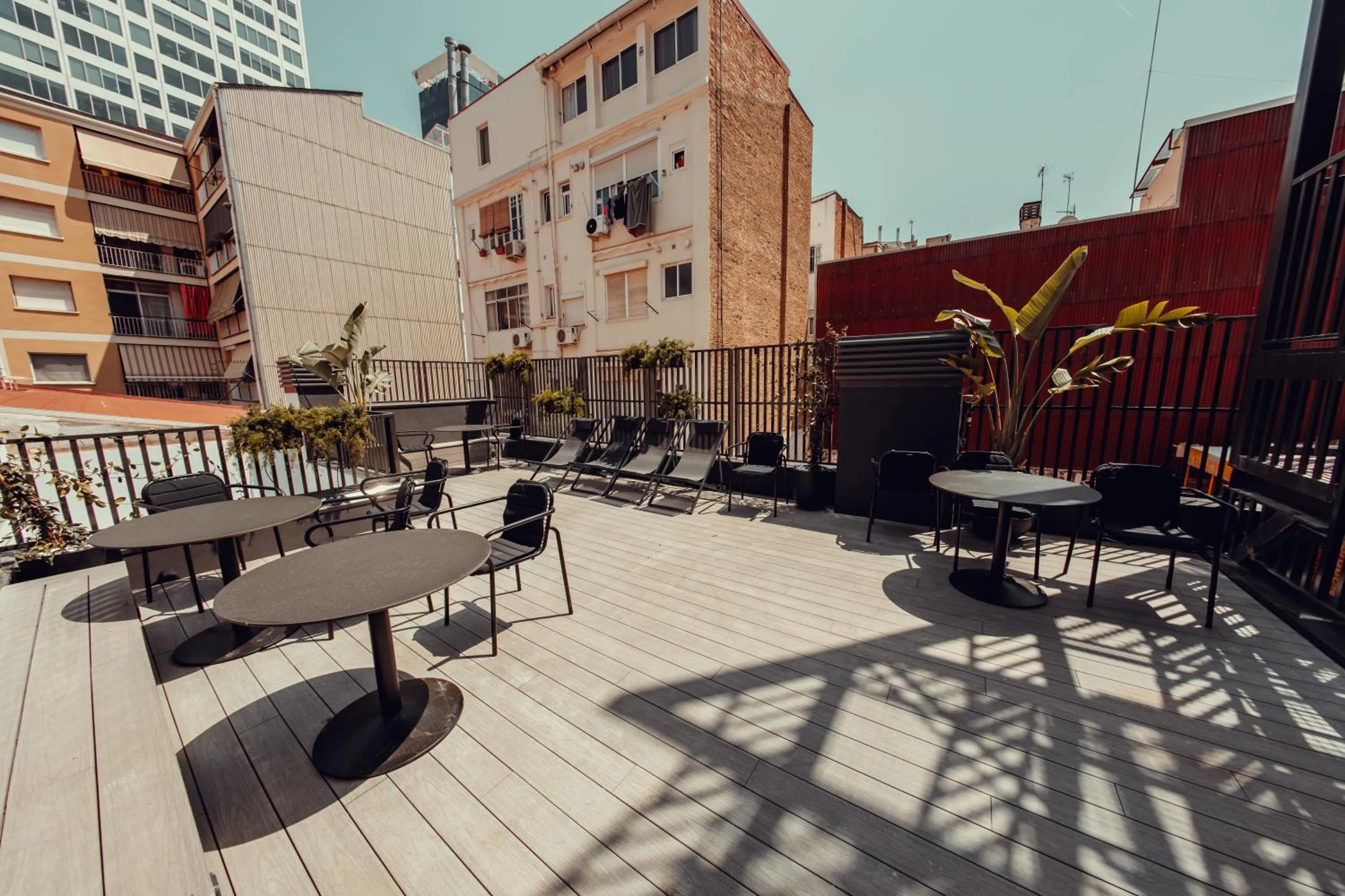 Balcony/Terrace in Hotel Transit