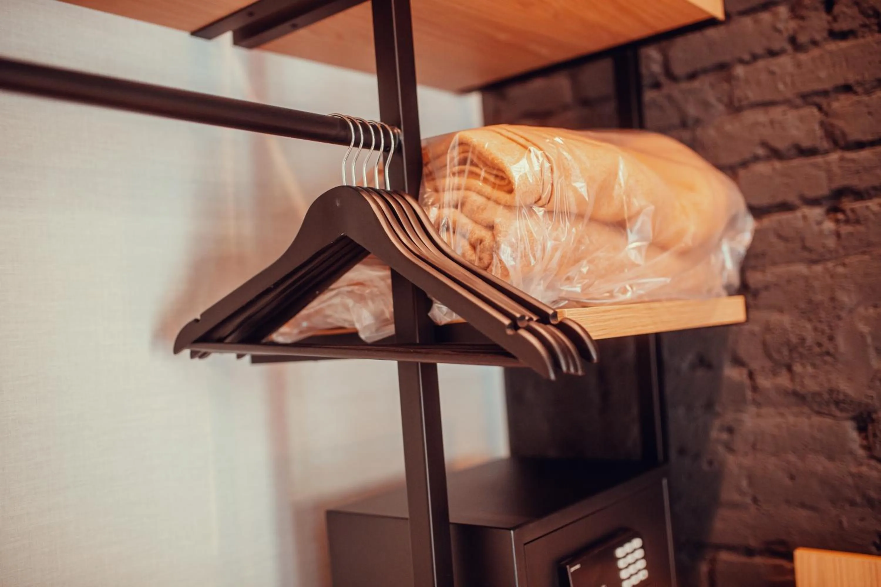 wardrobe in Hotel Transit