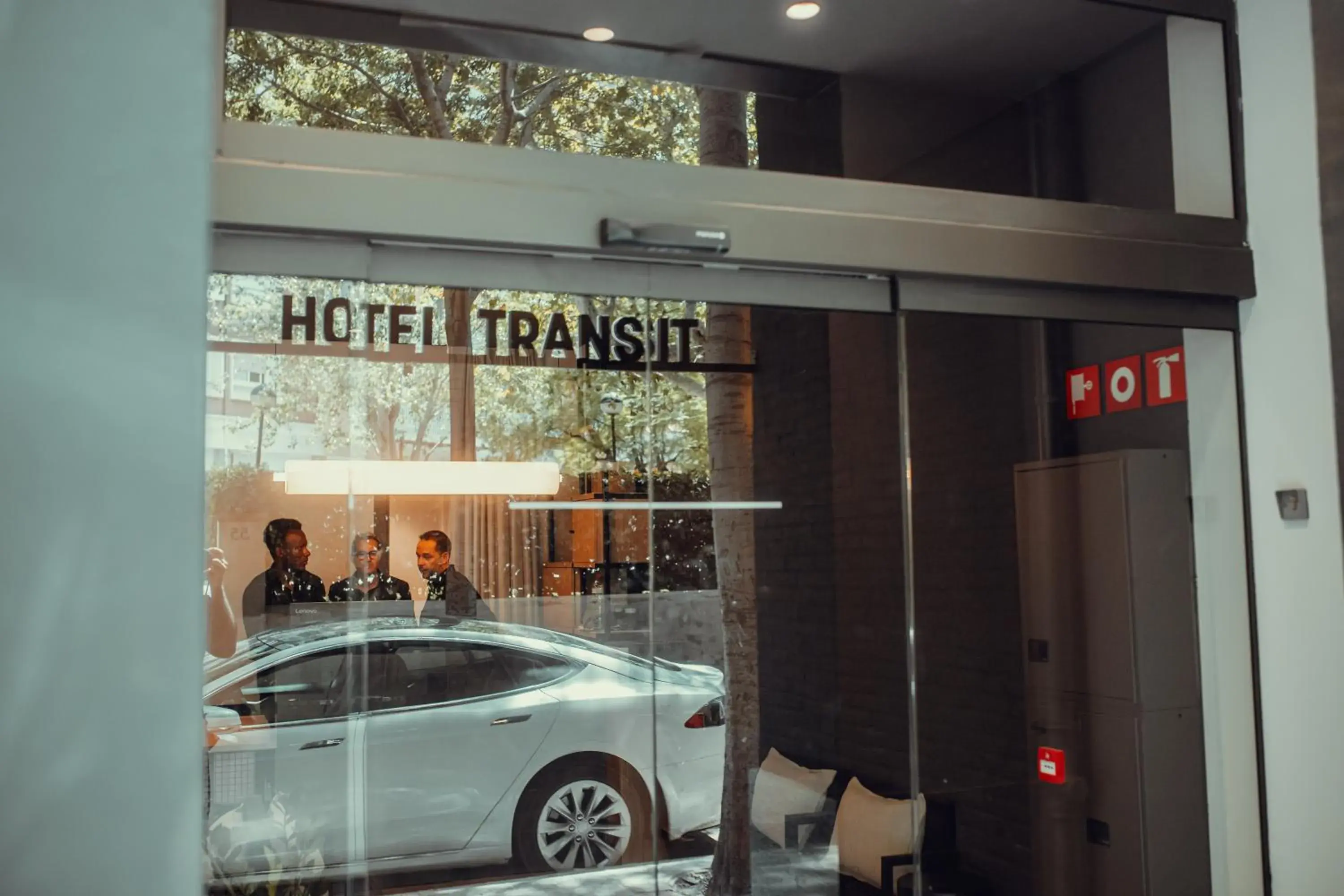 Property building in Hotel Transit Property building in Hotel Transit