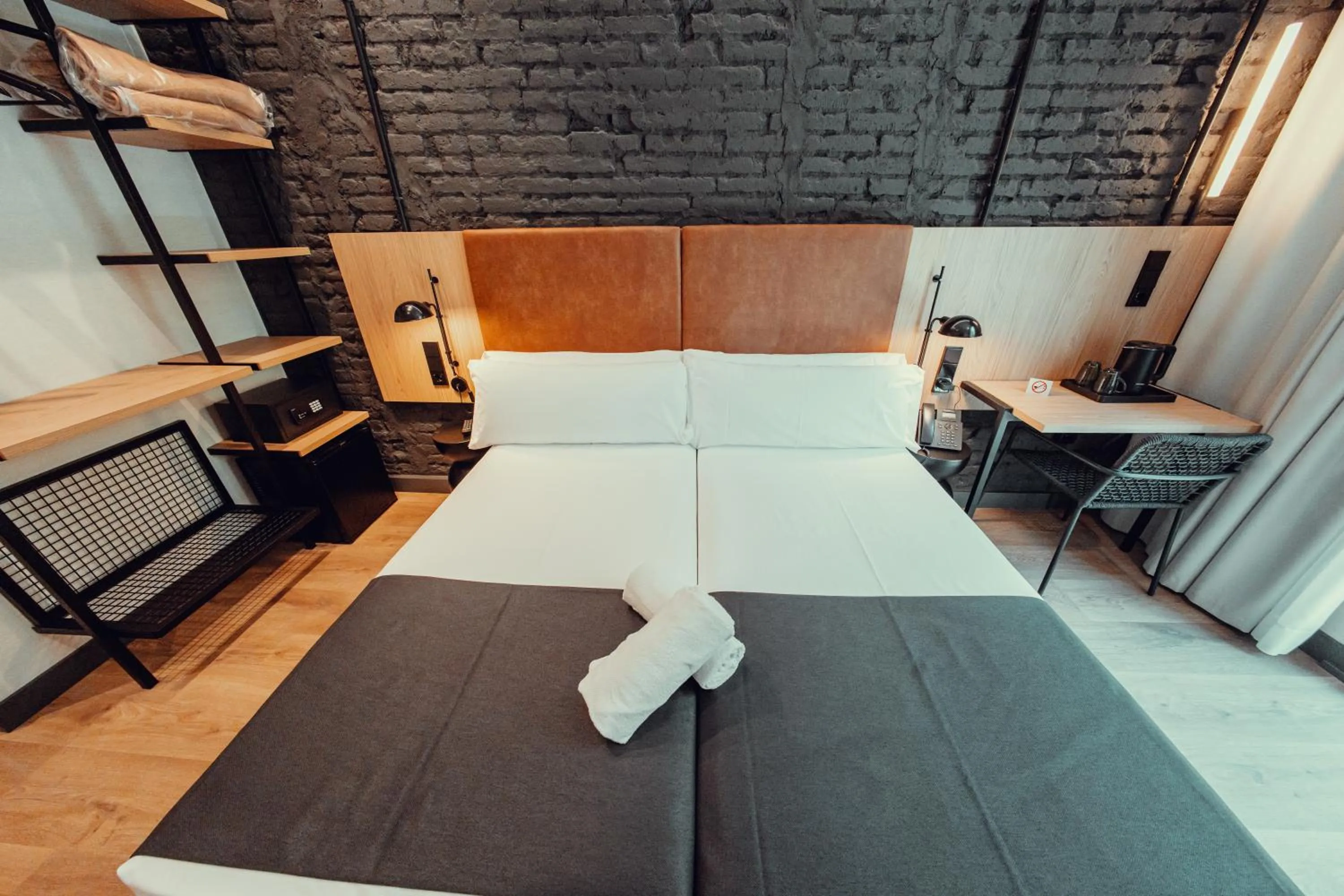 Bed in Hotel Transit