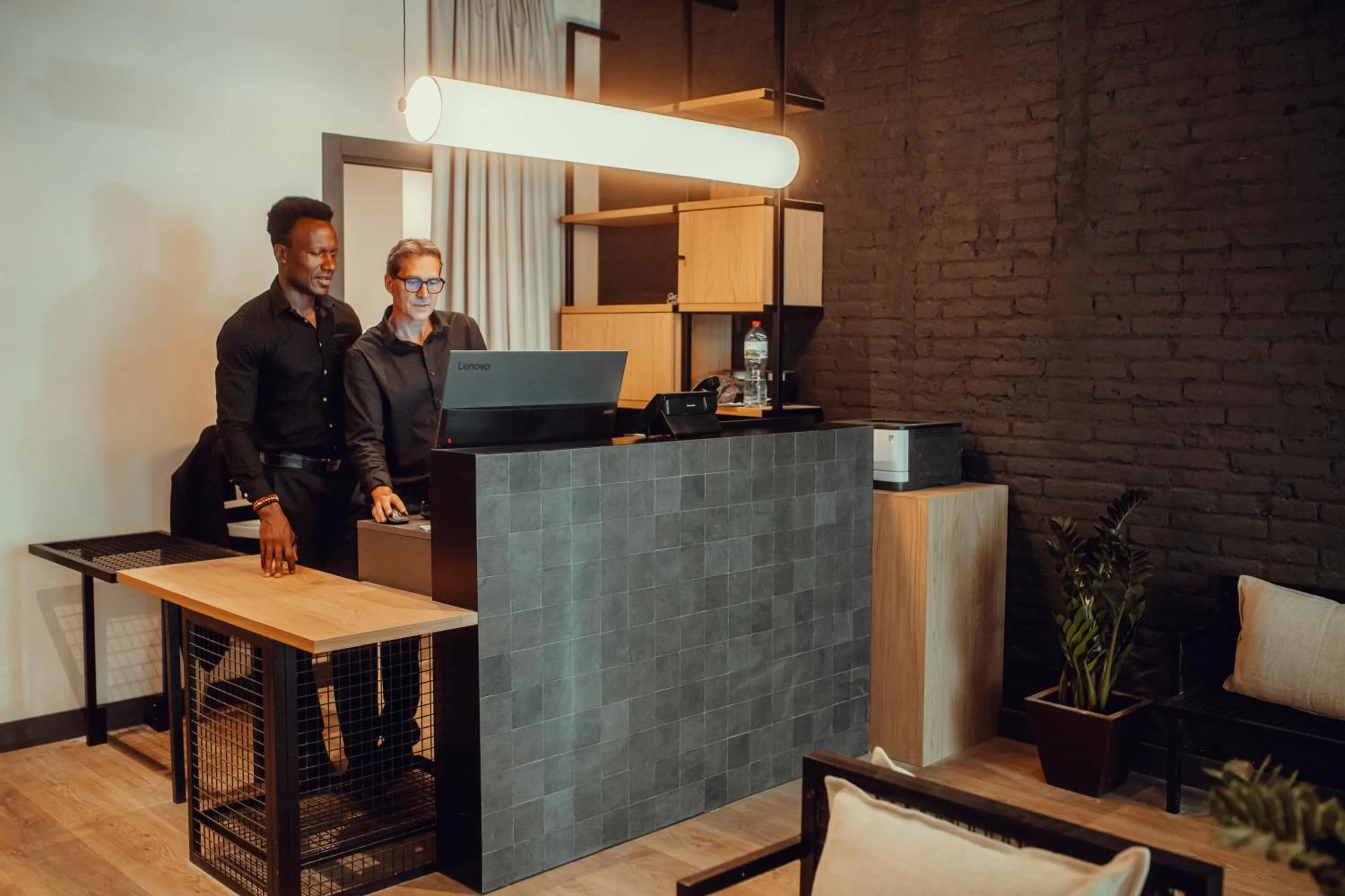 Lobby or reception in Hotel Transit