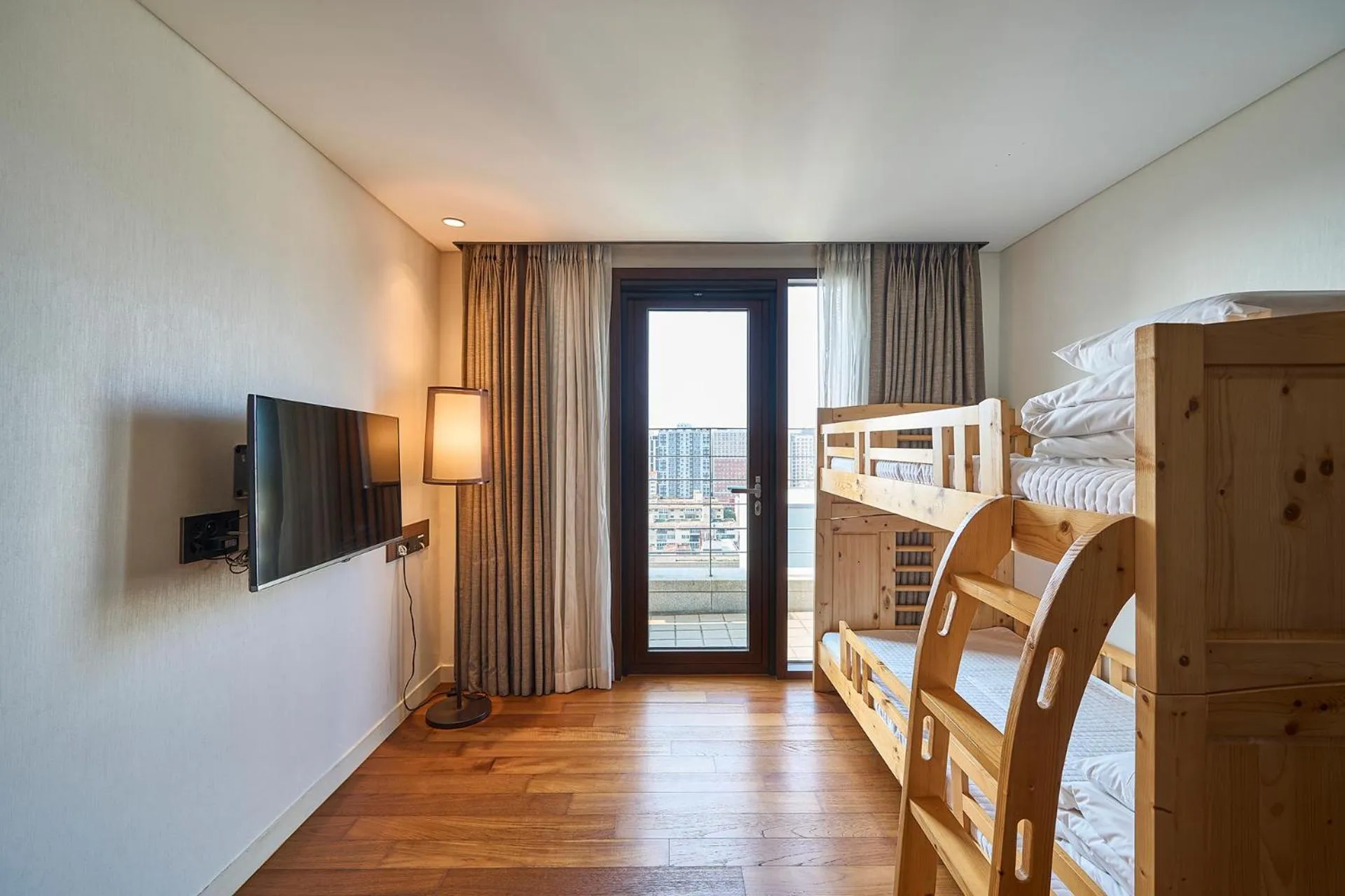 View (from property/room), Bed in Jeju Central City Hotel