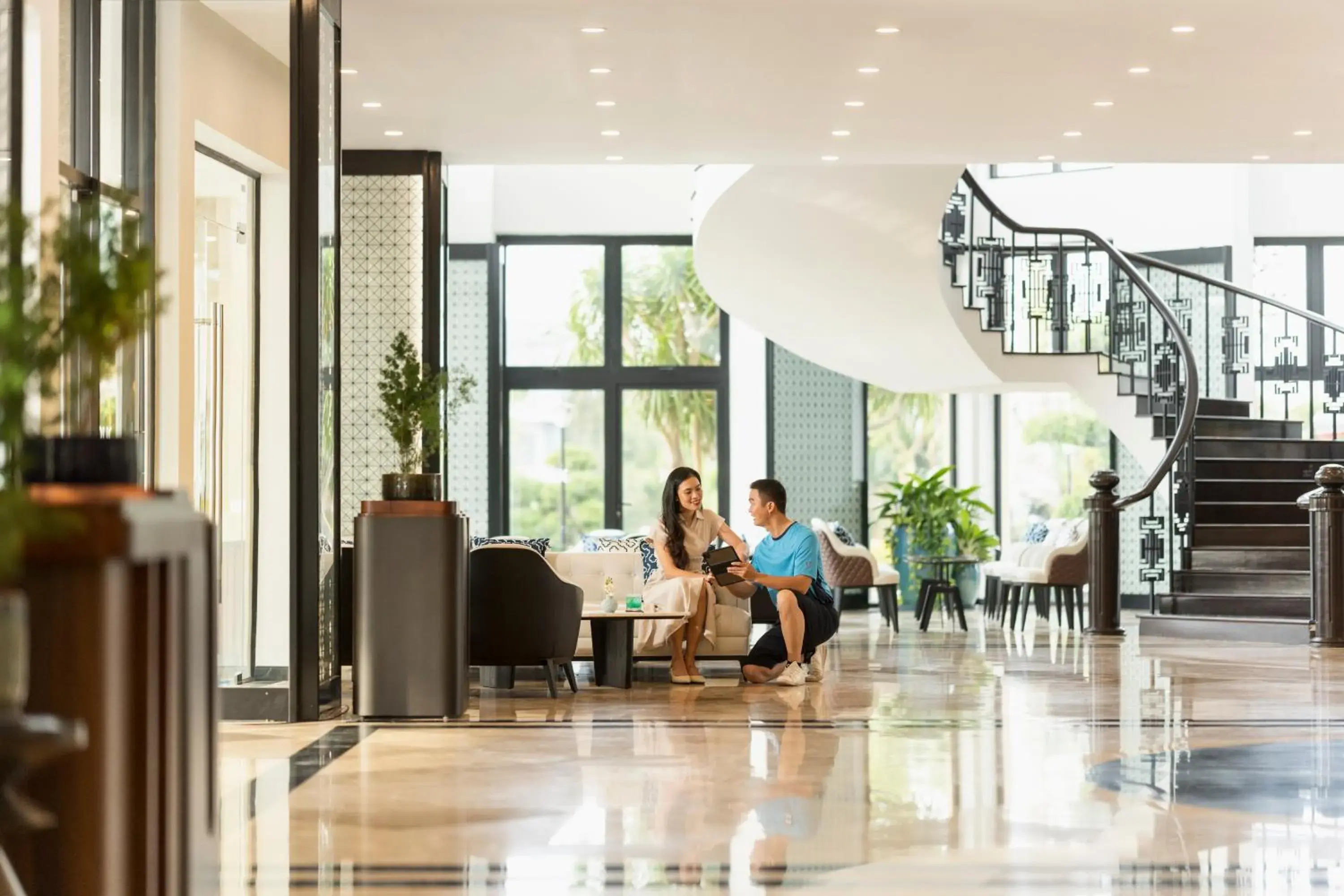 Lobby or reception in TUI BLUE Tuy Hoa - Wellness & Retreat Hotel Lobby or reception in TUI BLUE Tuy Hoa - Wellness & Retreat Hotel