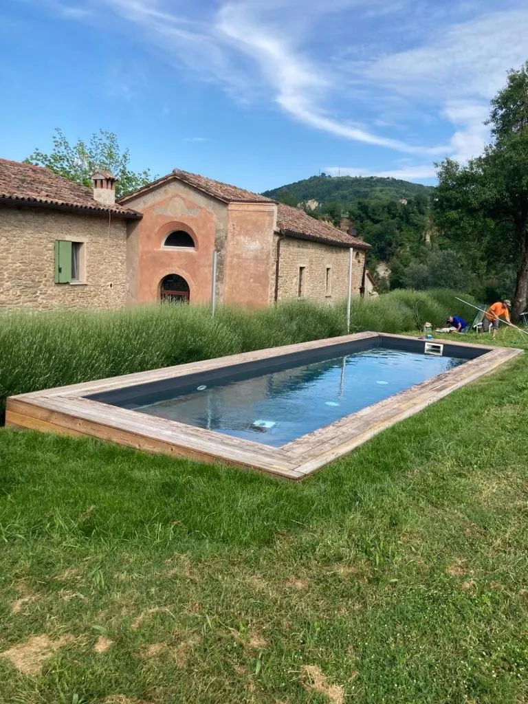 Swimming pool in Azienda Agricola Baccagnano