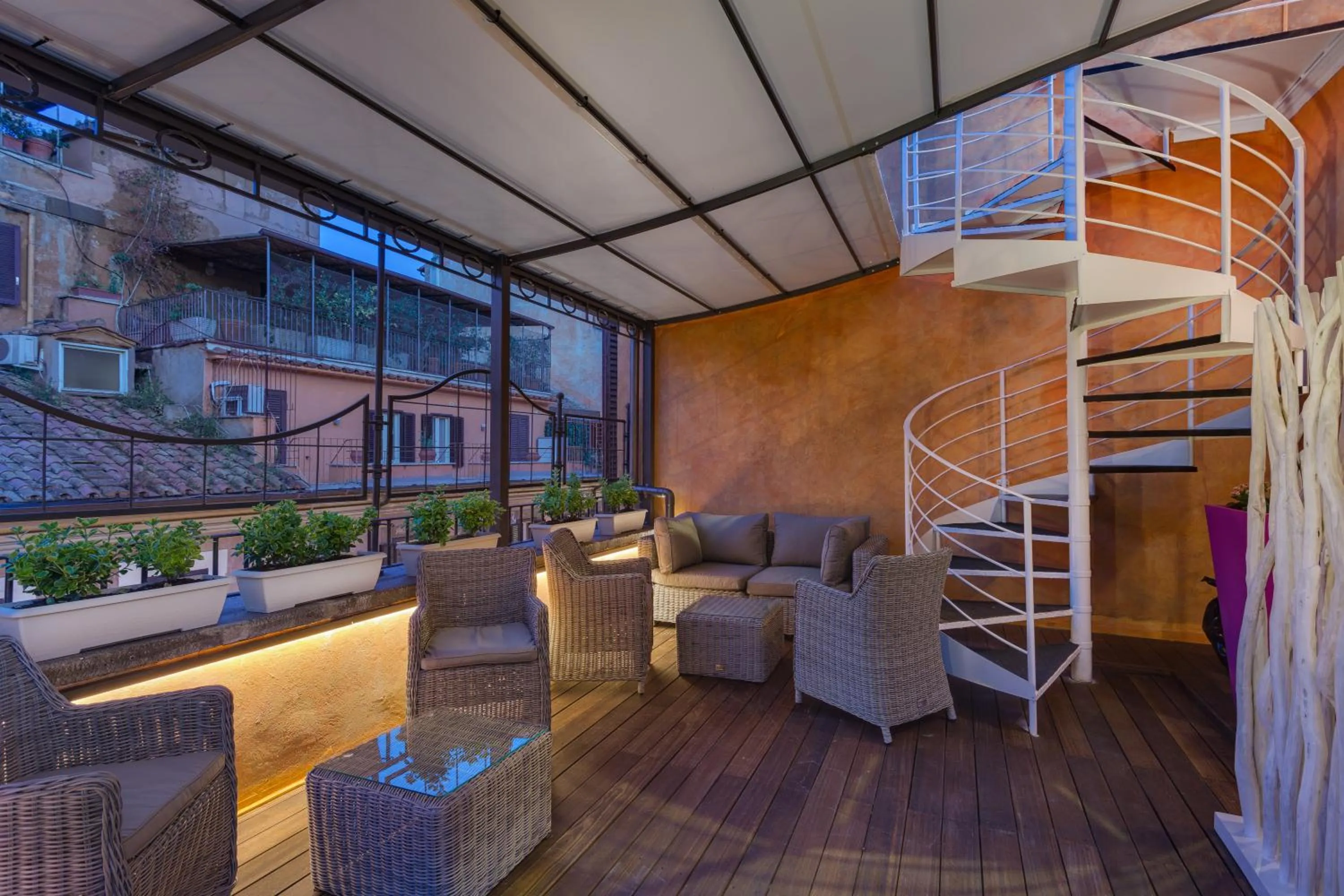 Balcony/Terrace in Shali Luxury Suite Spagna