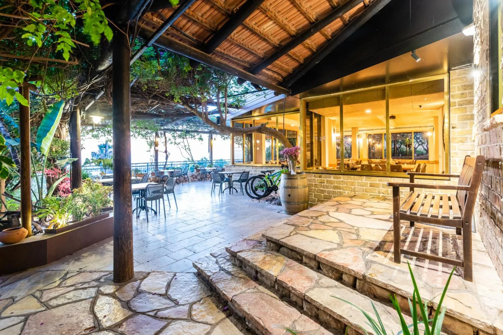 Balcony/Terrace in Hotel Beit Maimon