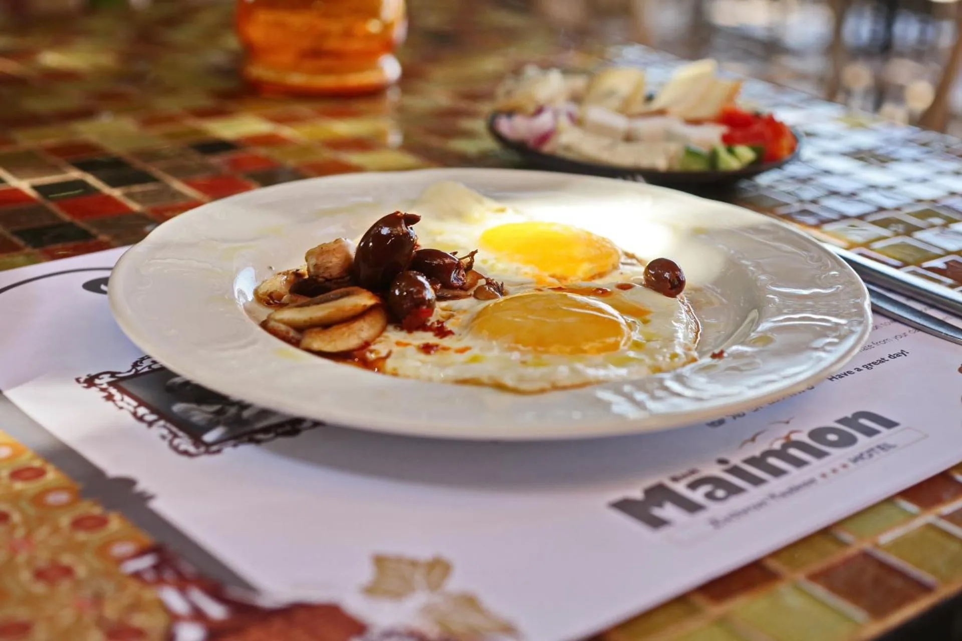 Buffet breakfast in Hotel Beit Maimon