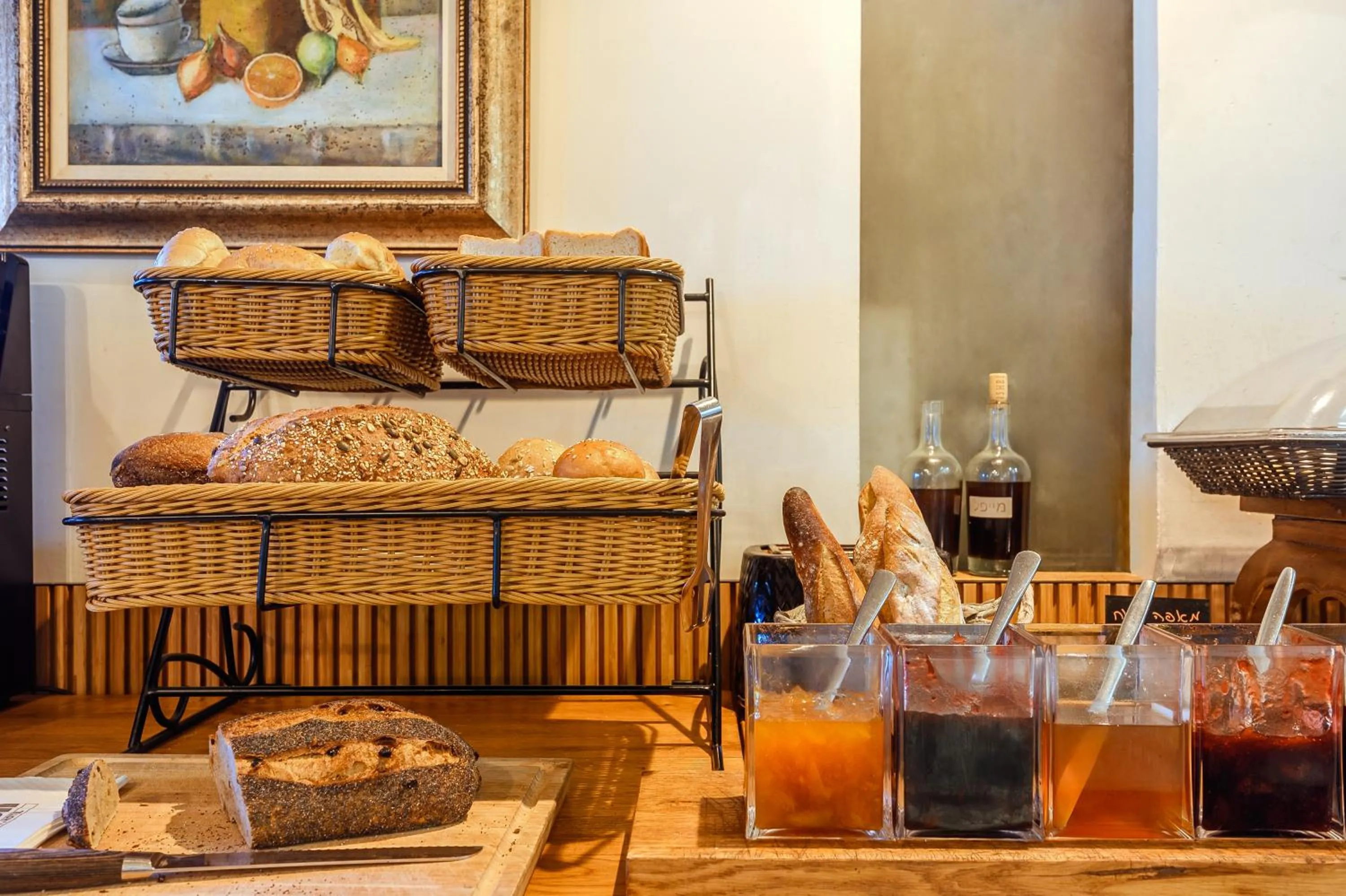 Breakfast in Hotel Beit Maimon