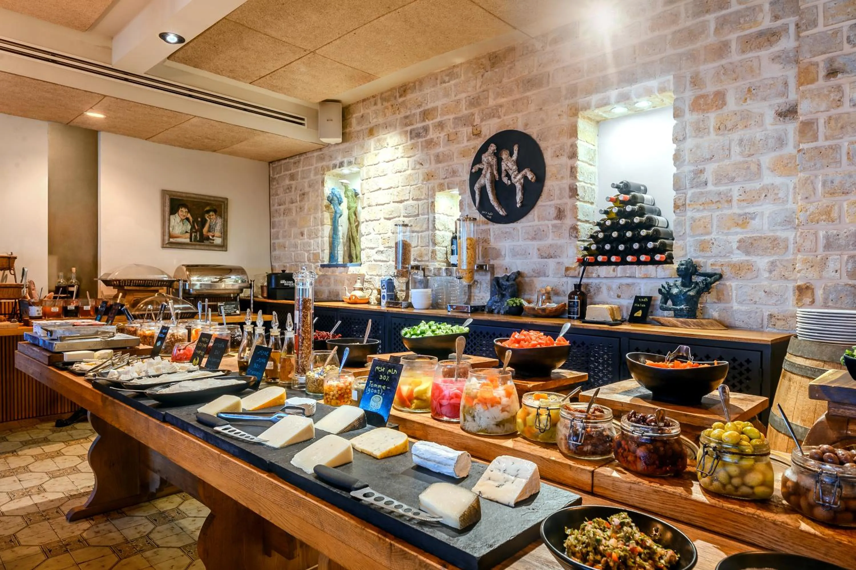 Breakfast in Hotel Beit Maimon