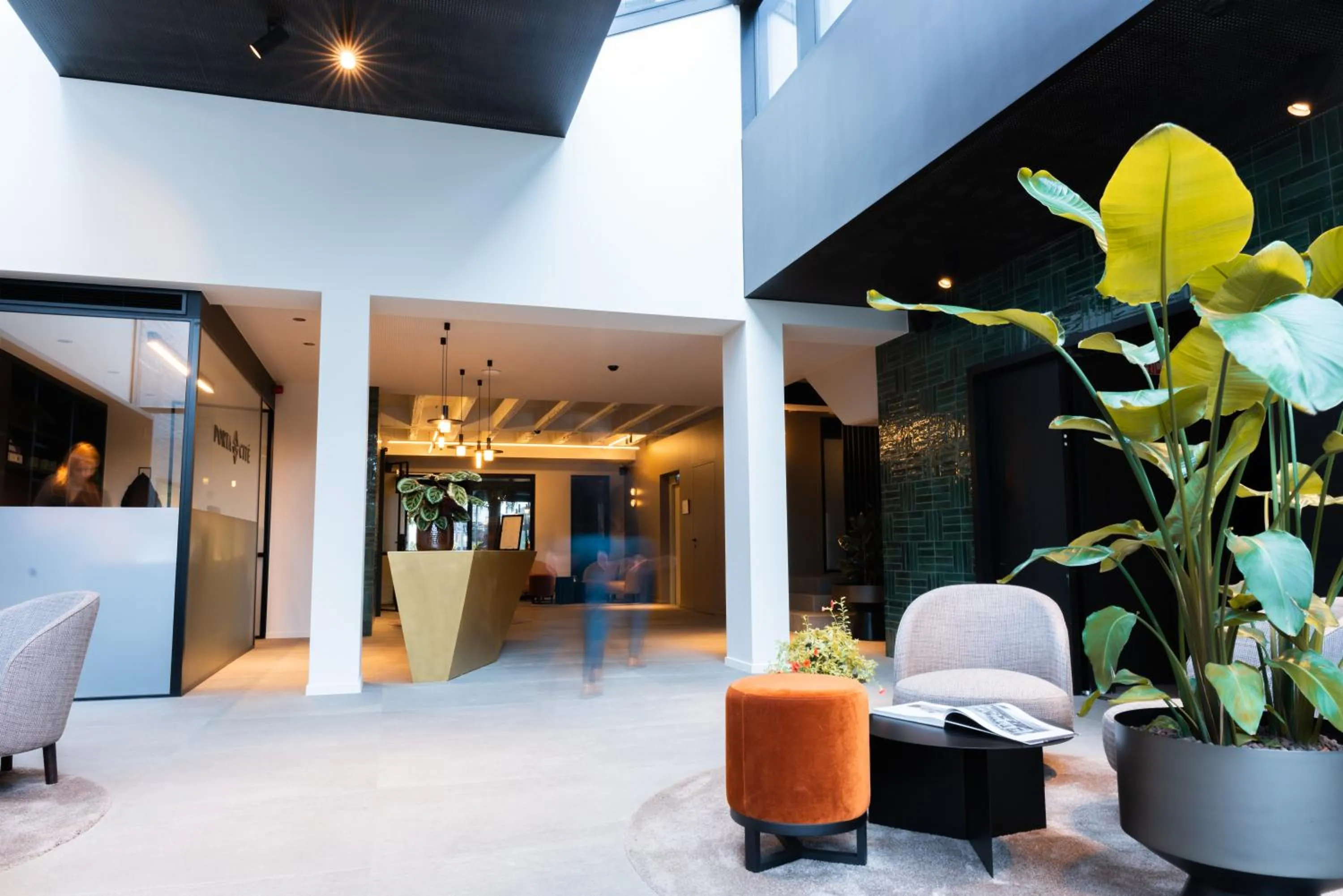 Lobby or reception in Porta Cité