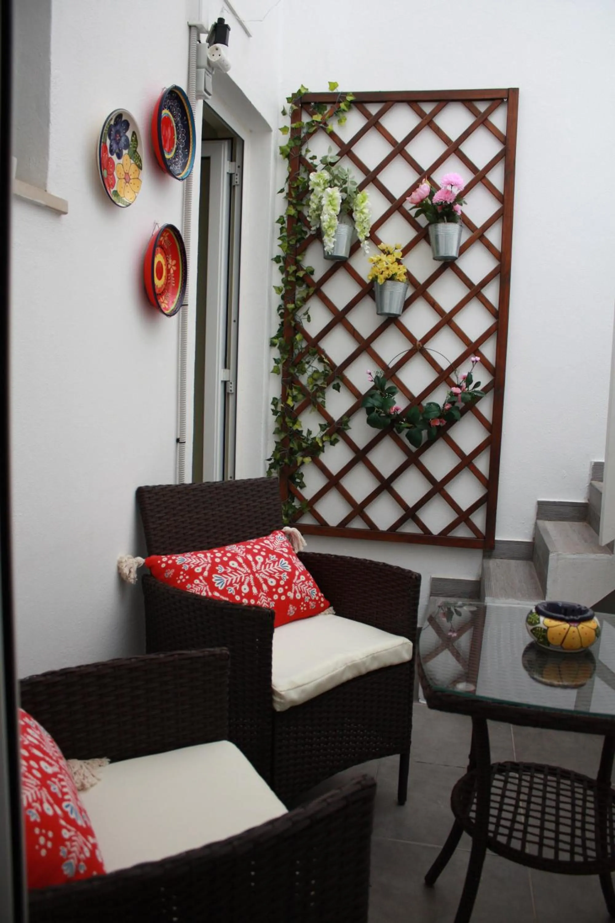 Inner courtyard view in The Sunny Cottage by Freetimealgarve