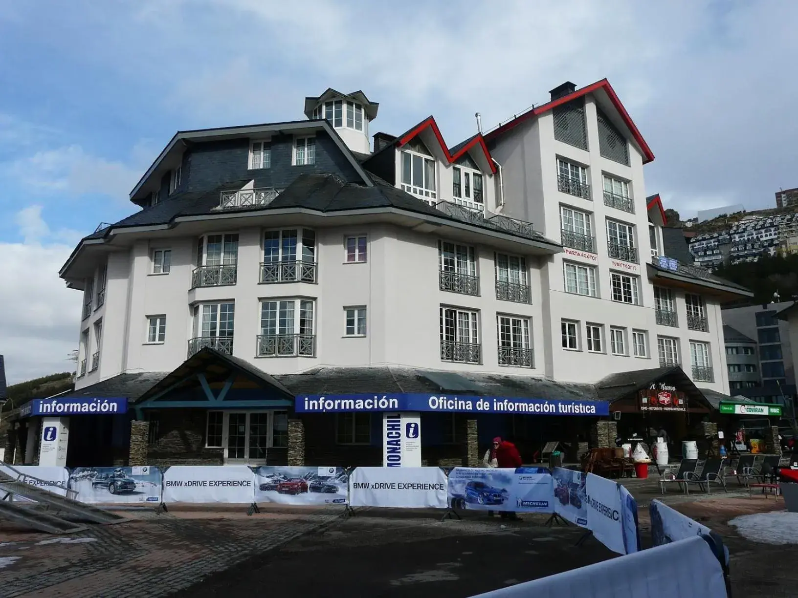 Facade/entrance in Apartamentos Sabica Nevada Plaza Facade/entrance in Apartamentos Sabica Nevada Plaza