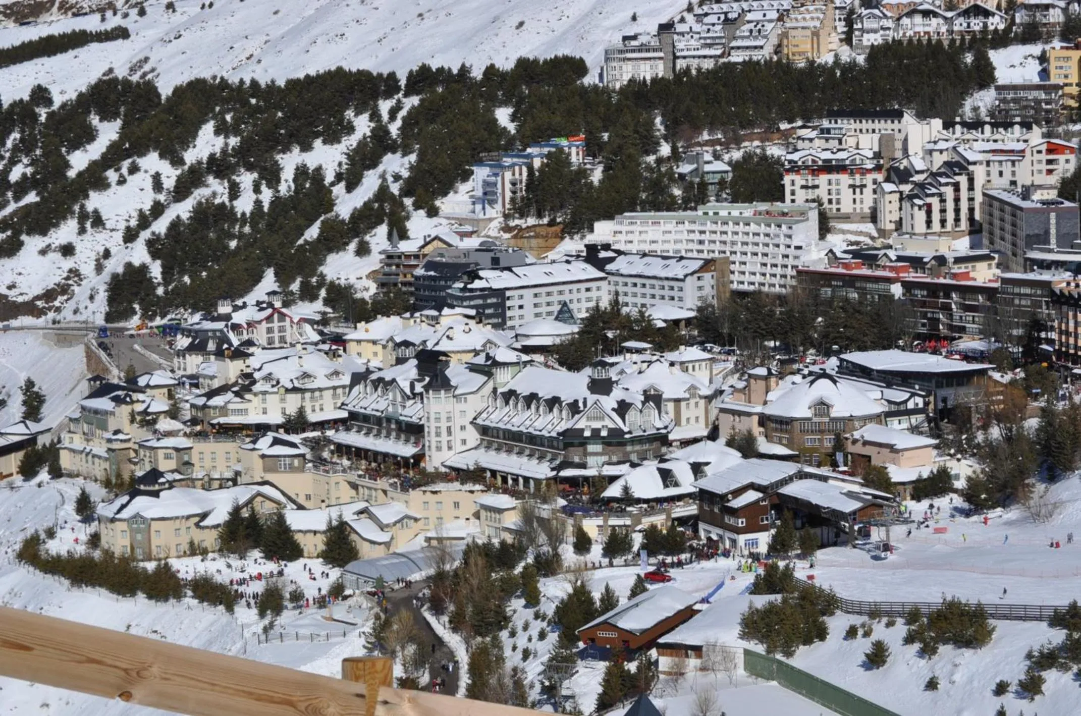 Bird's eye view in Apartamentos Sabica Nevada Plaza