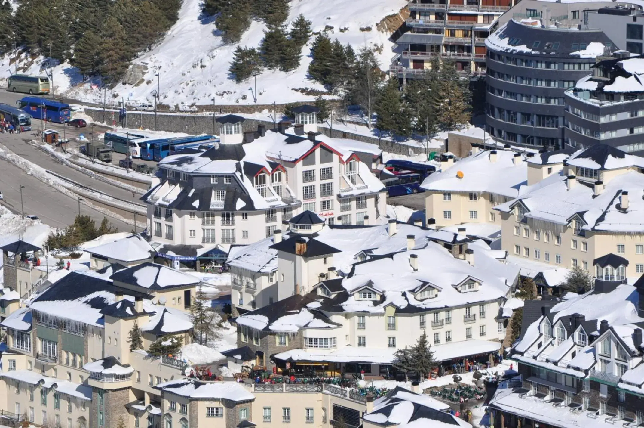 View (from property/room) in Apartamentos Sabica Nevada Plaza View (from property/room) in Apartamentos Sabica Nevada Plaza