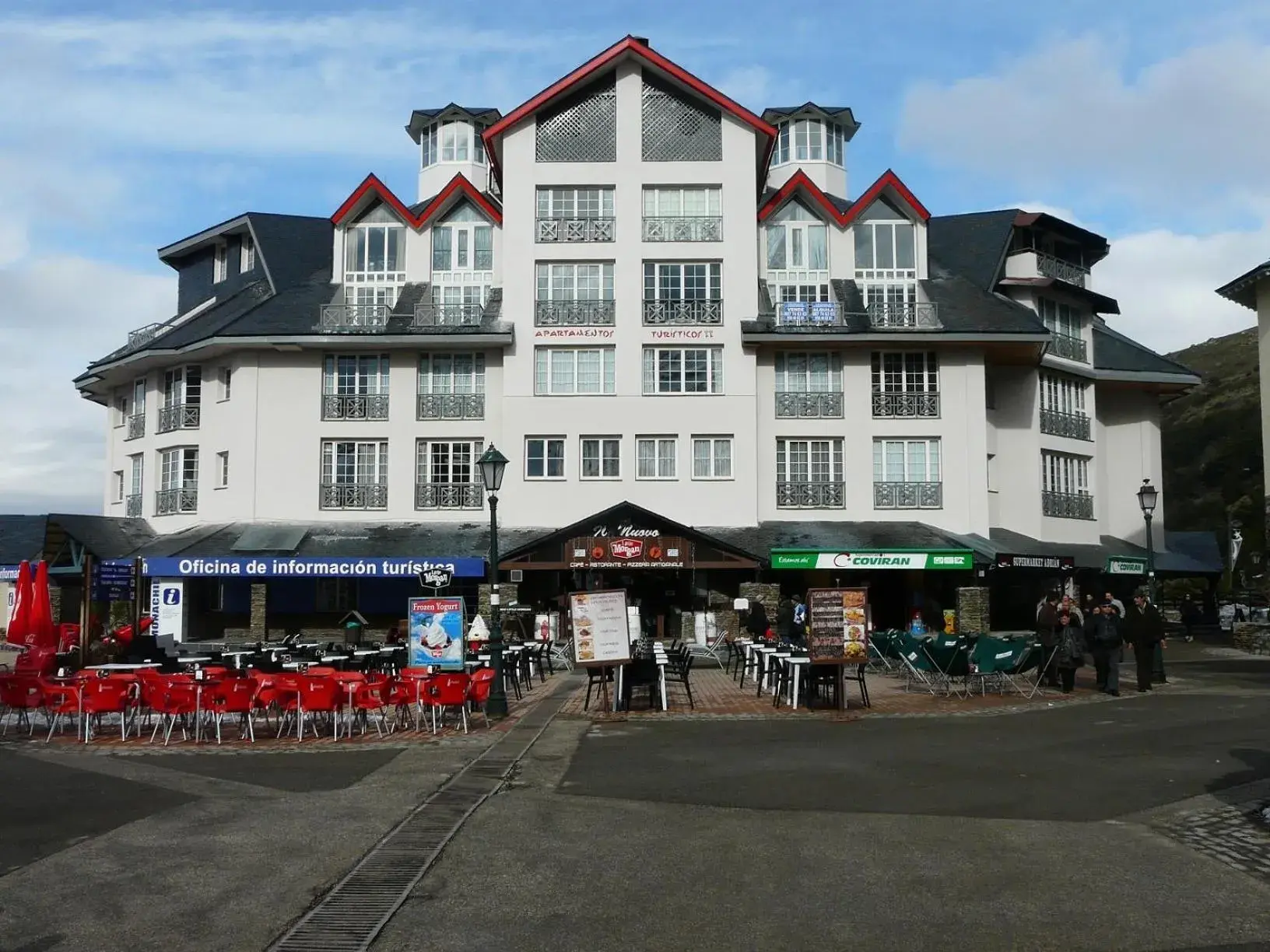 Facade/entrance in Apartamentos Sabica Nevada Plaza Facade/entrance in Apartamentos Sabica Nevada Plaza