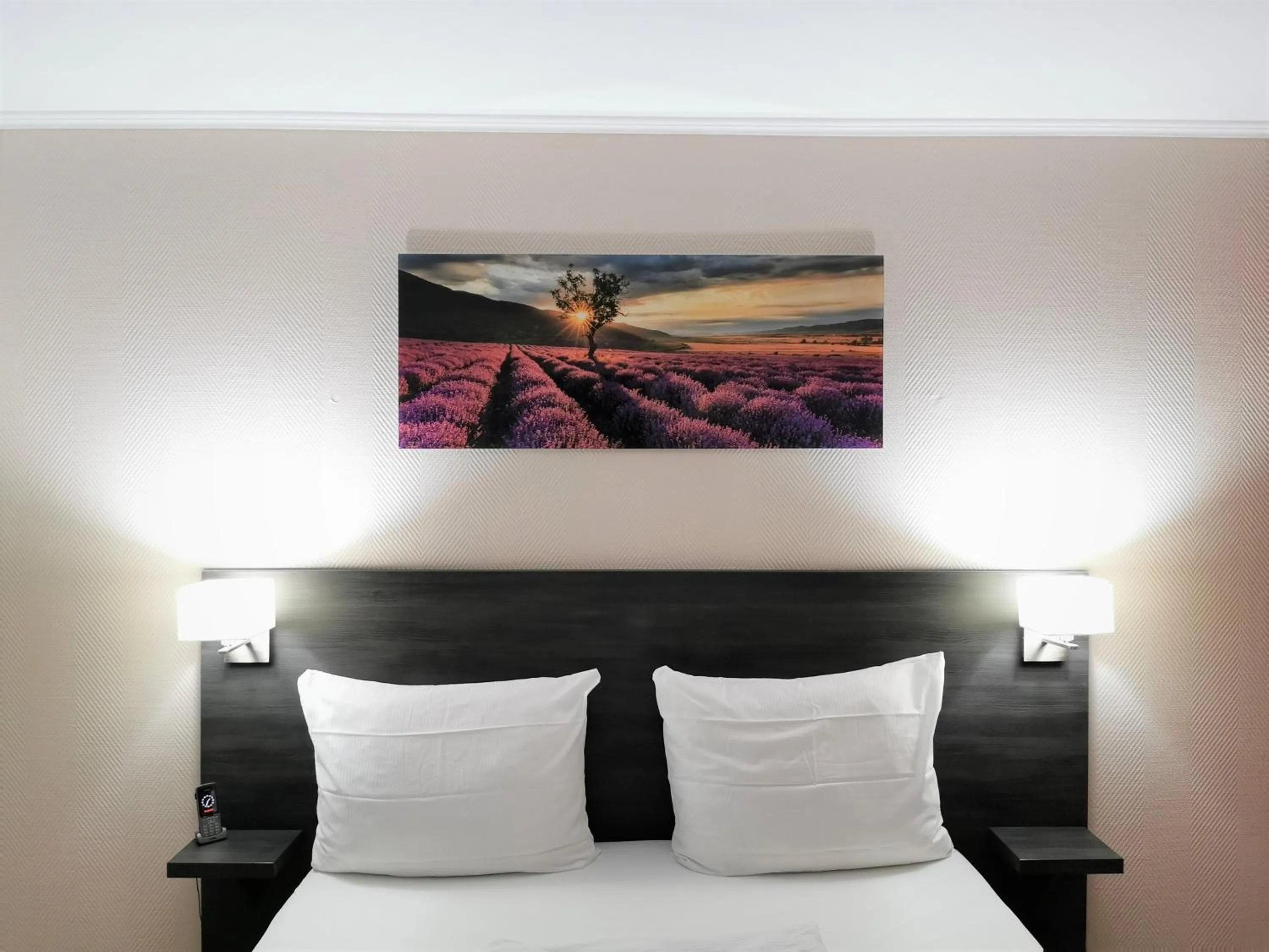 Bedroom, Bed in BIVIUS Hotel Restaurant Luxembourg