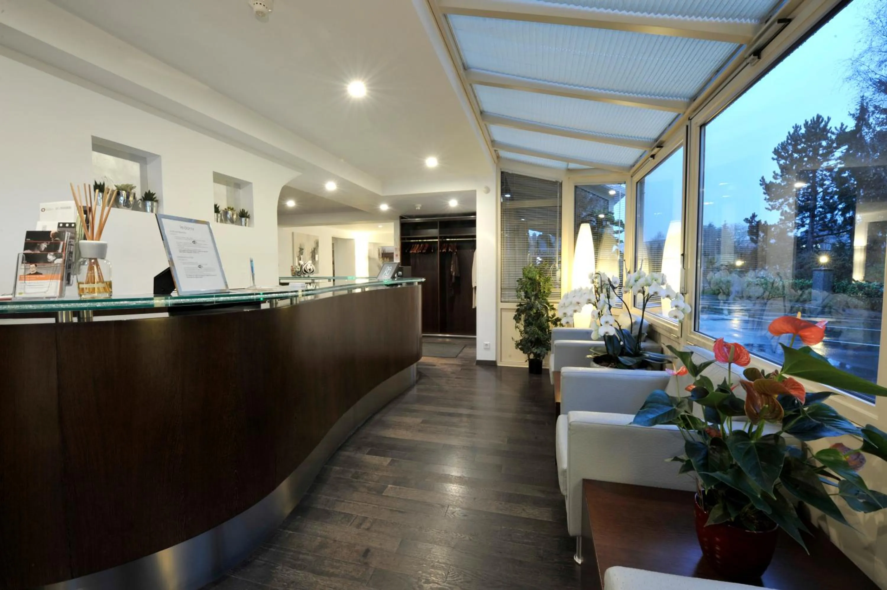 Lobby or reception in BIVIUS Hotel Restaurant Luxembourg