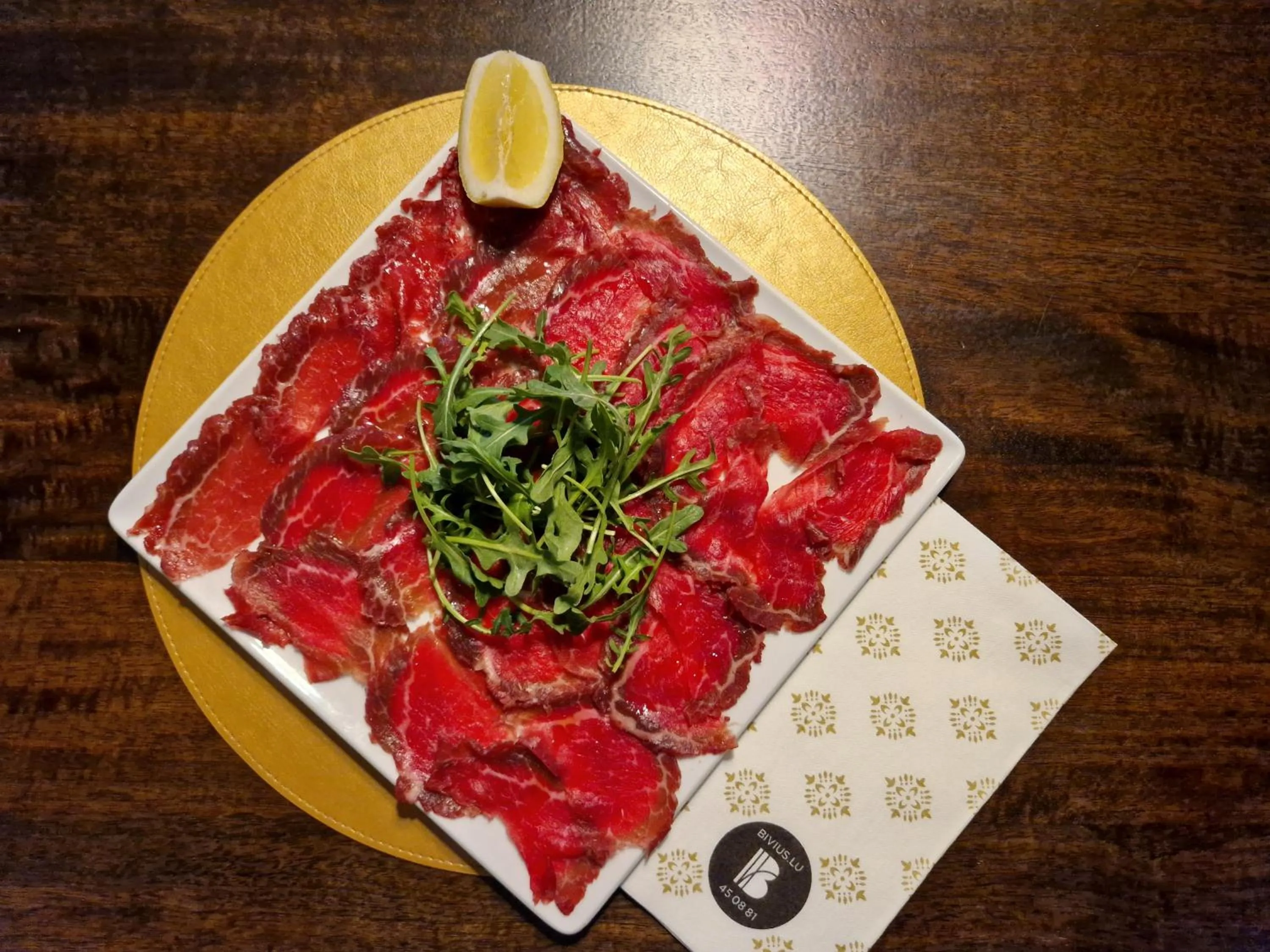 Food and drinks in BIVIUS Hotel Restaurant Luxembourg