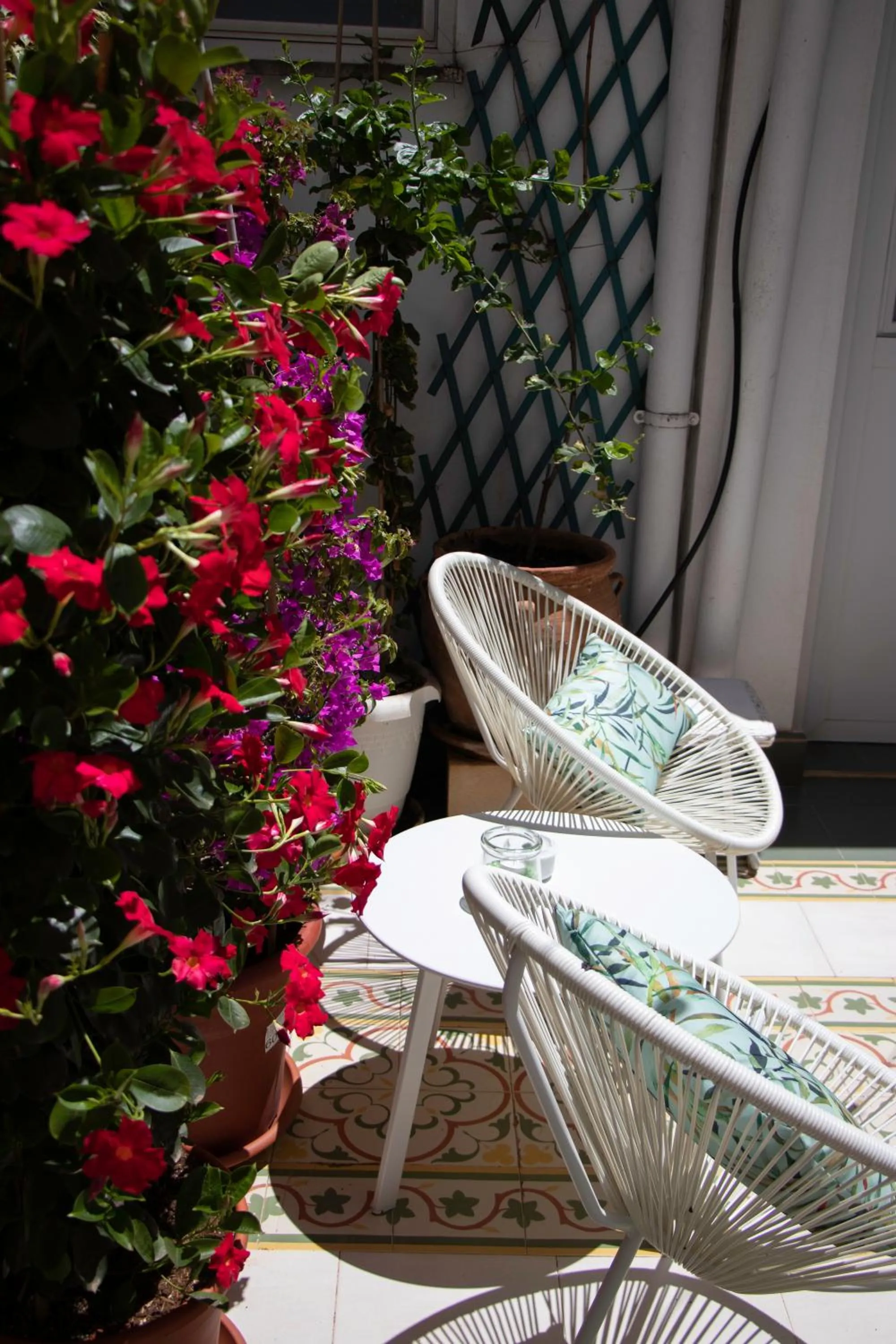 Patio in La Fonda Benissa, Grupo Terra de Mar, alojamientos con encanto