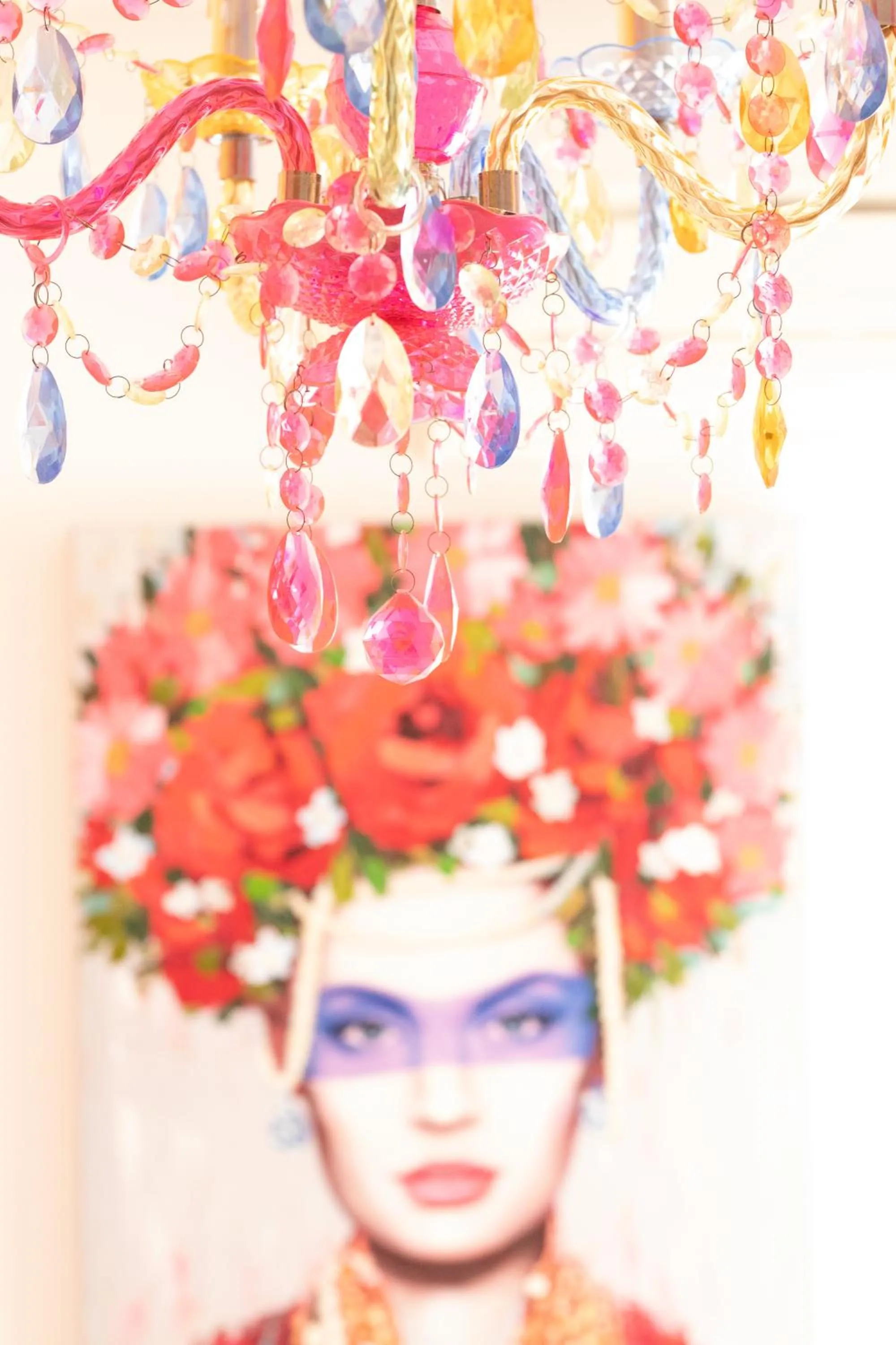 Decorative detail in Hostal La Fonda