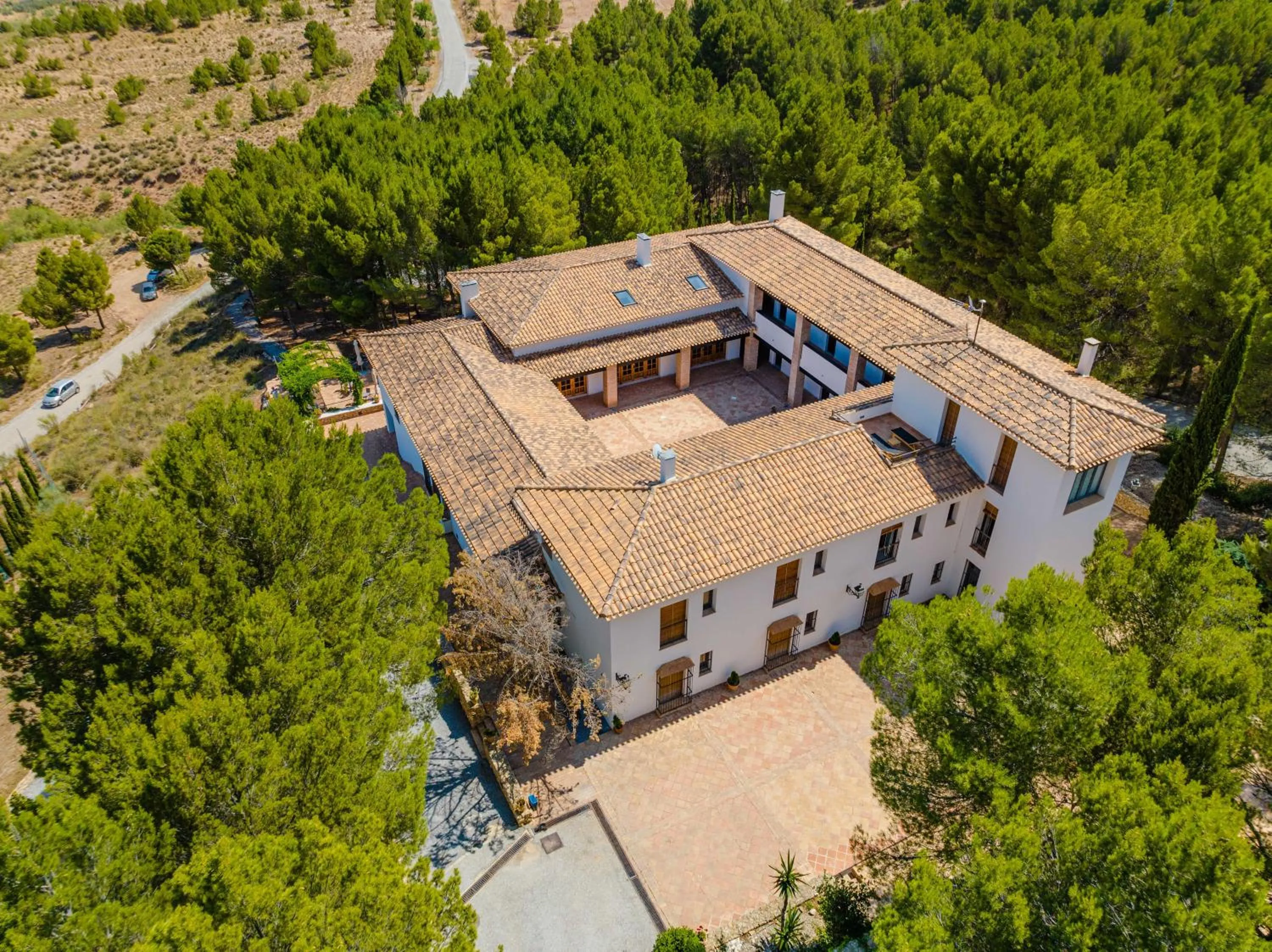 Property building in Hotel Rural La Alcanacia