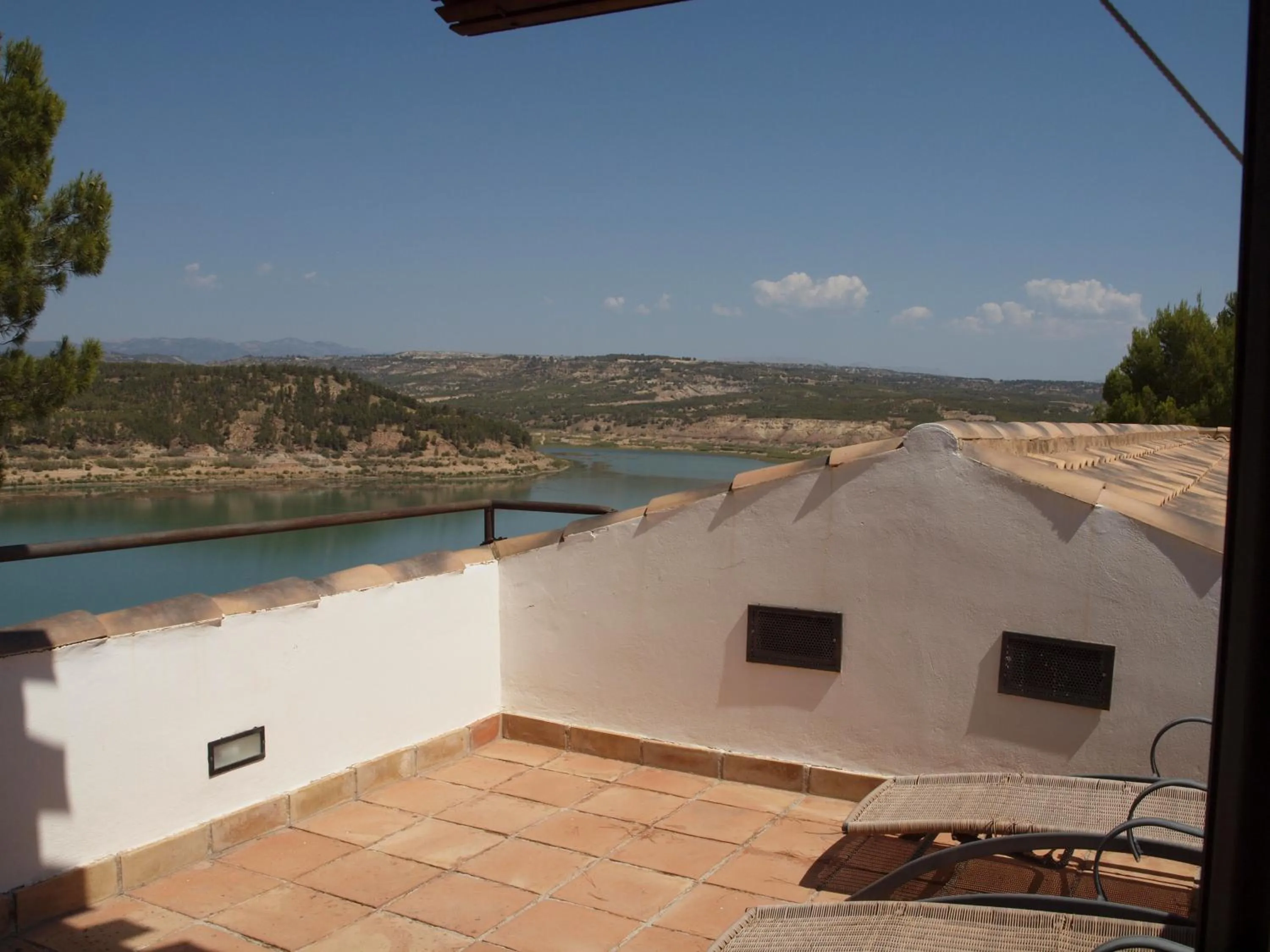 Balcony/Terrace in Hotel Rural La Alcanacia
