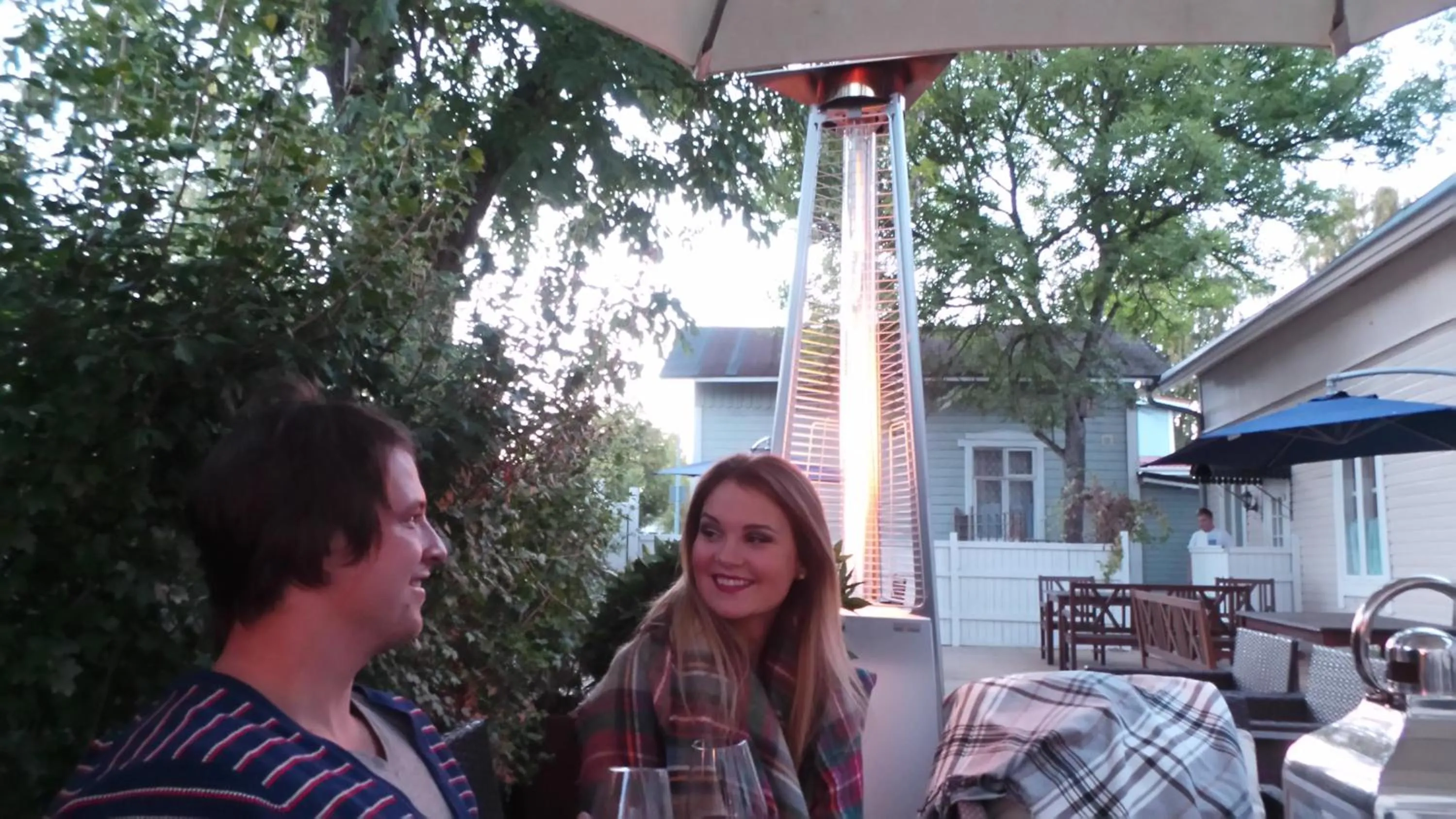 Patio in Bridget Inn