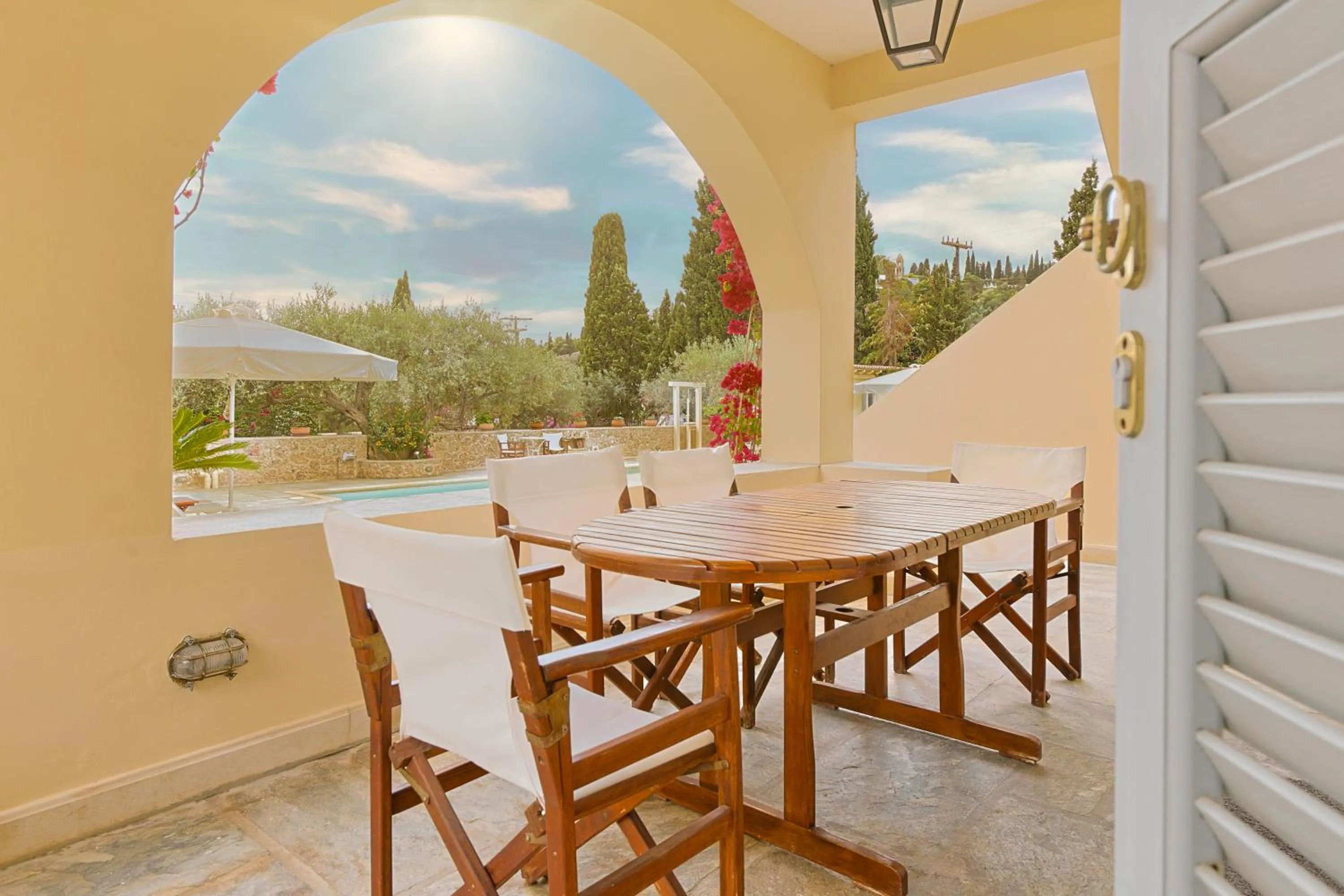 Balcony/Terrace in Villa Nika