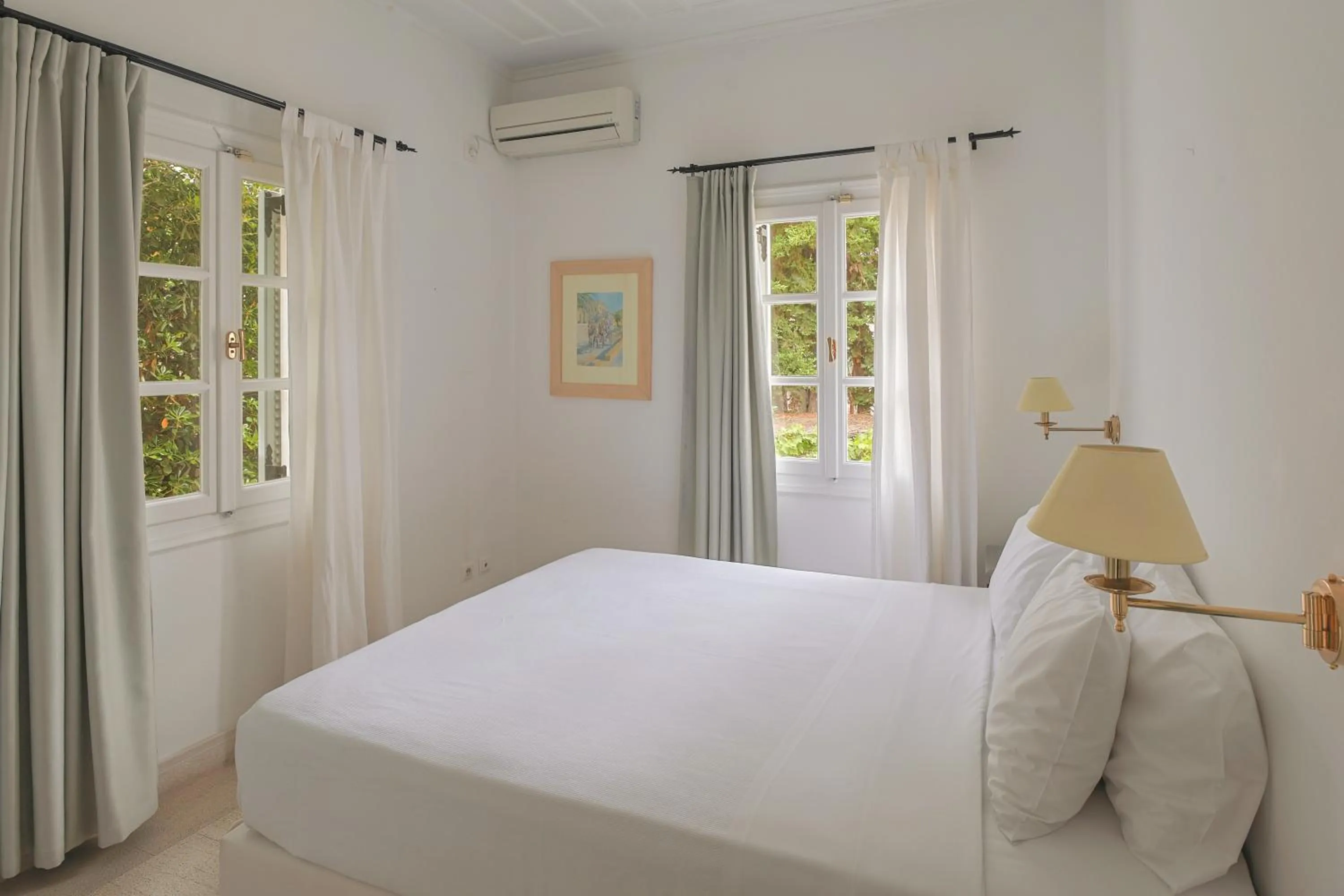 Bedroom, Bed in Villa Nika