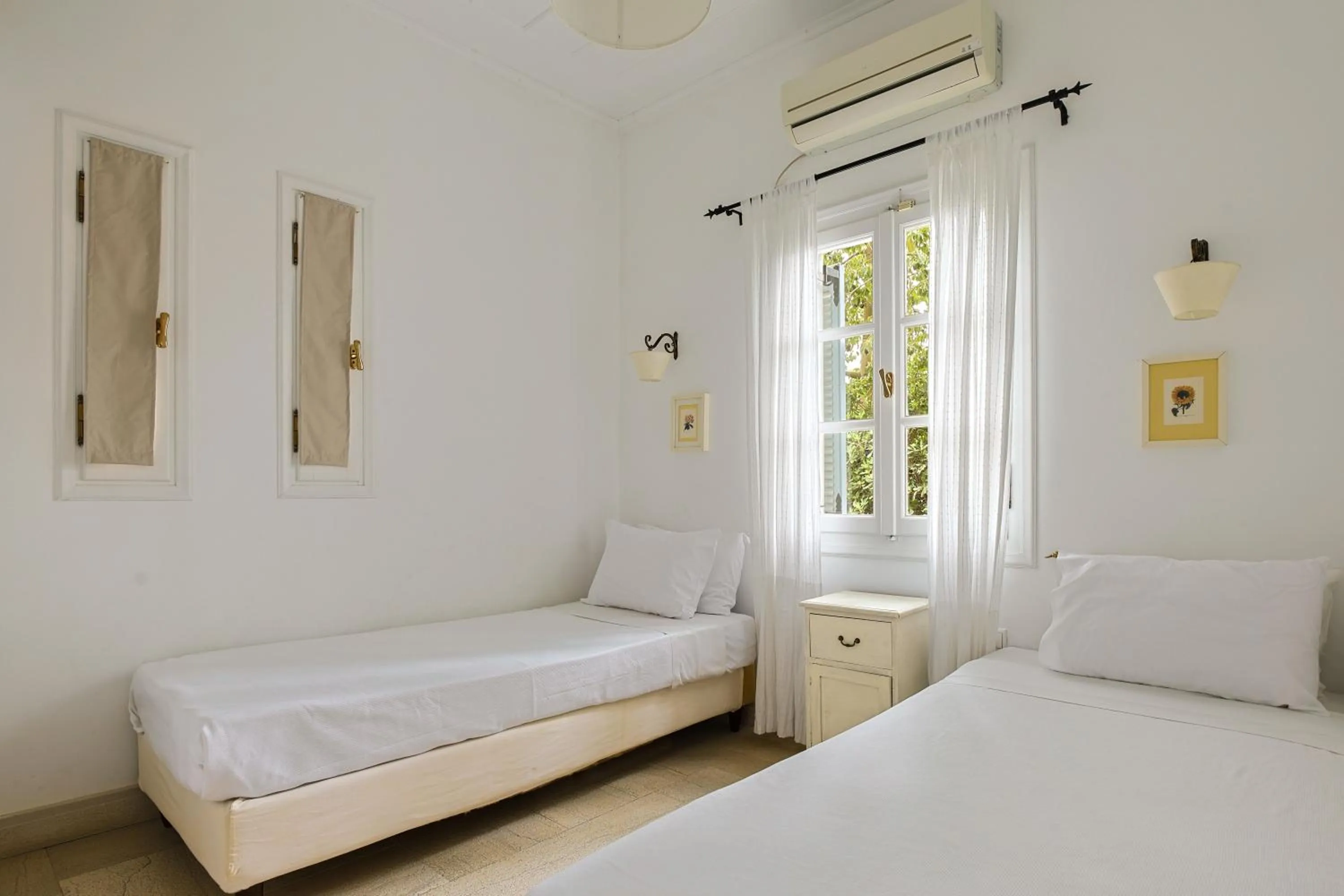 Bedroom, Bed in Villa Nika