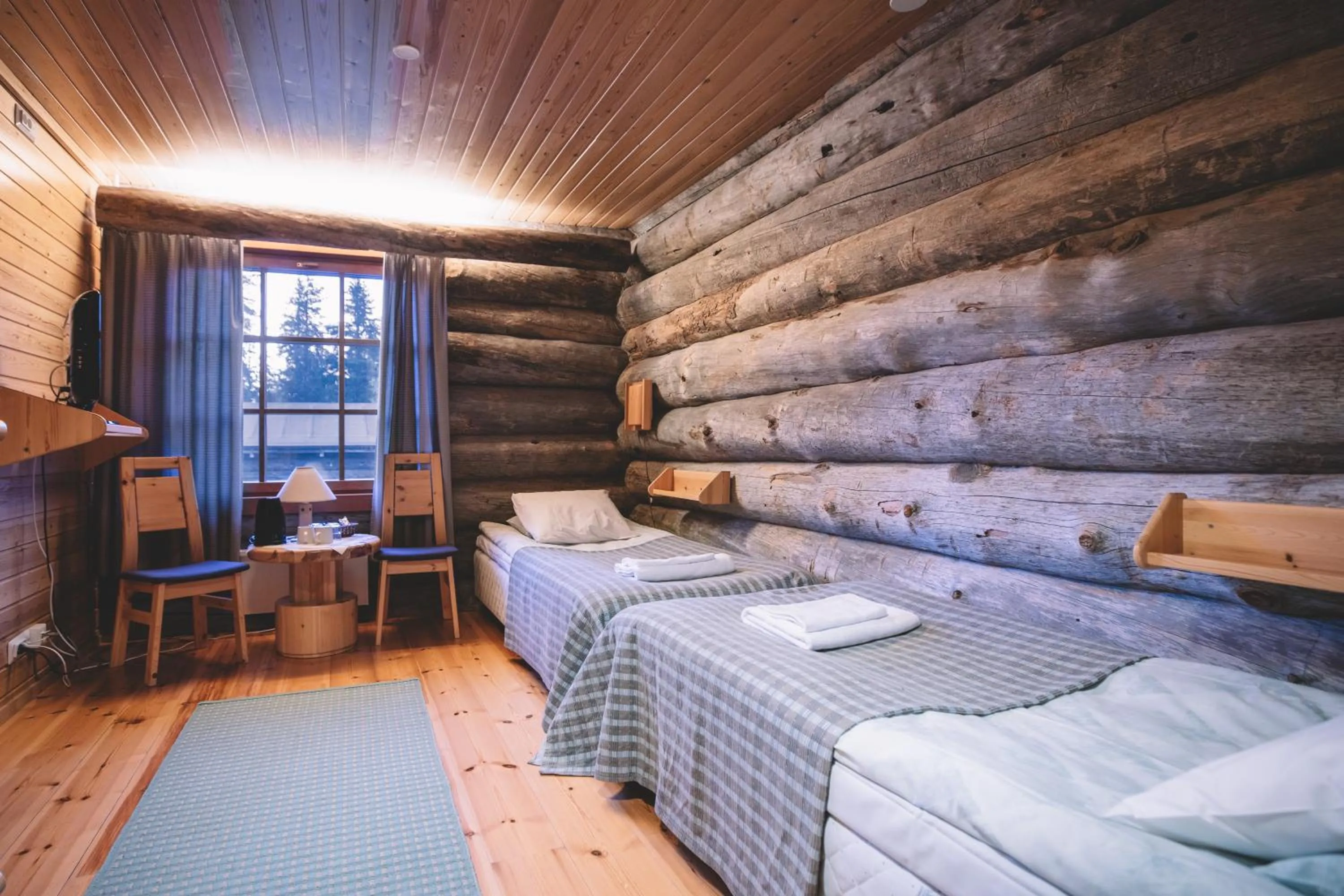 Bedroom, Bed in Santa's Hotel Aurora & Igloos