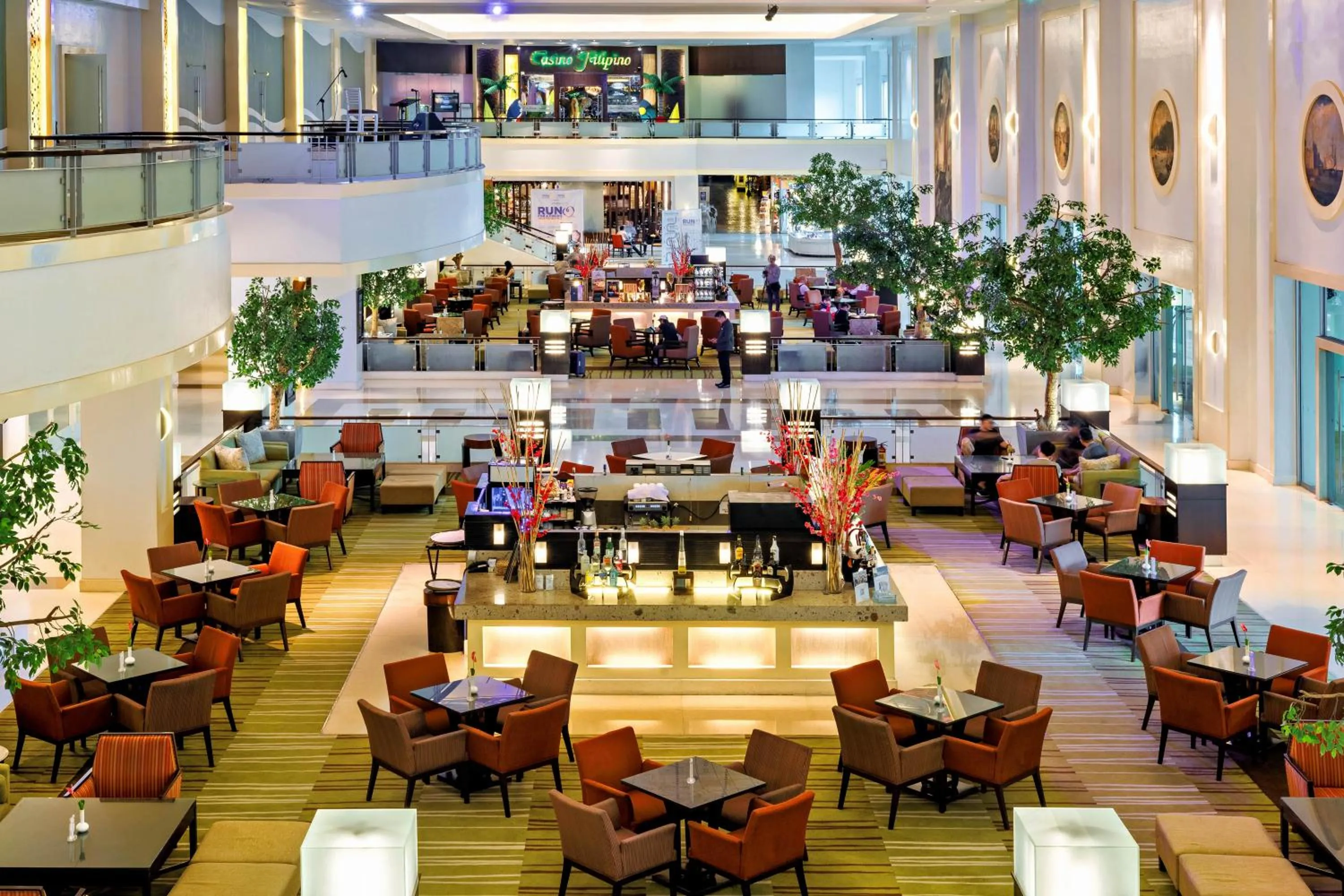 Lobby or reception in Waterfront Cebu City Hotel & Casino