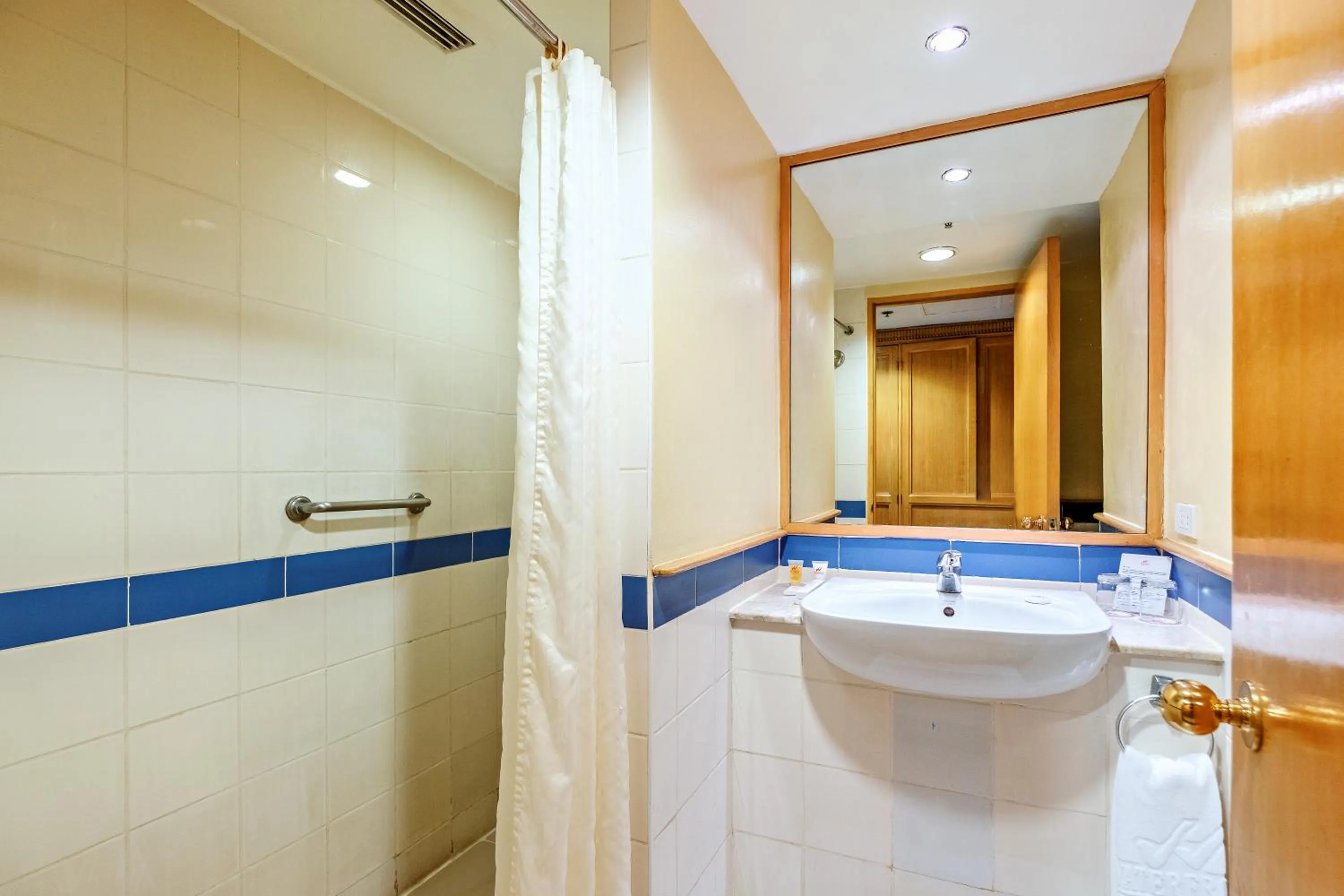 Shower in Waterfront Cebu City Hotel & Casino