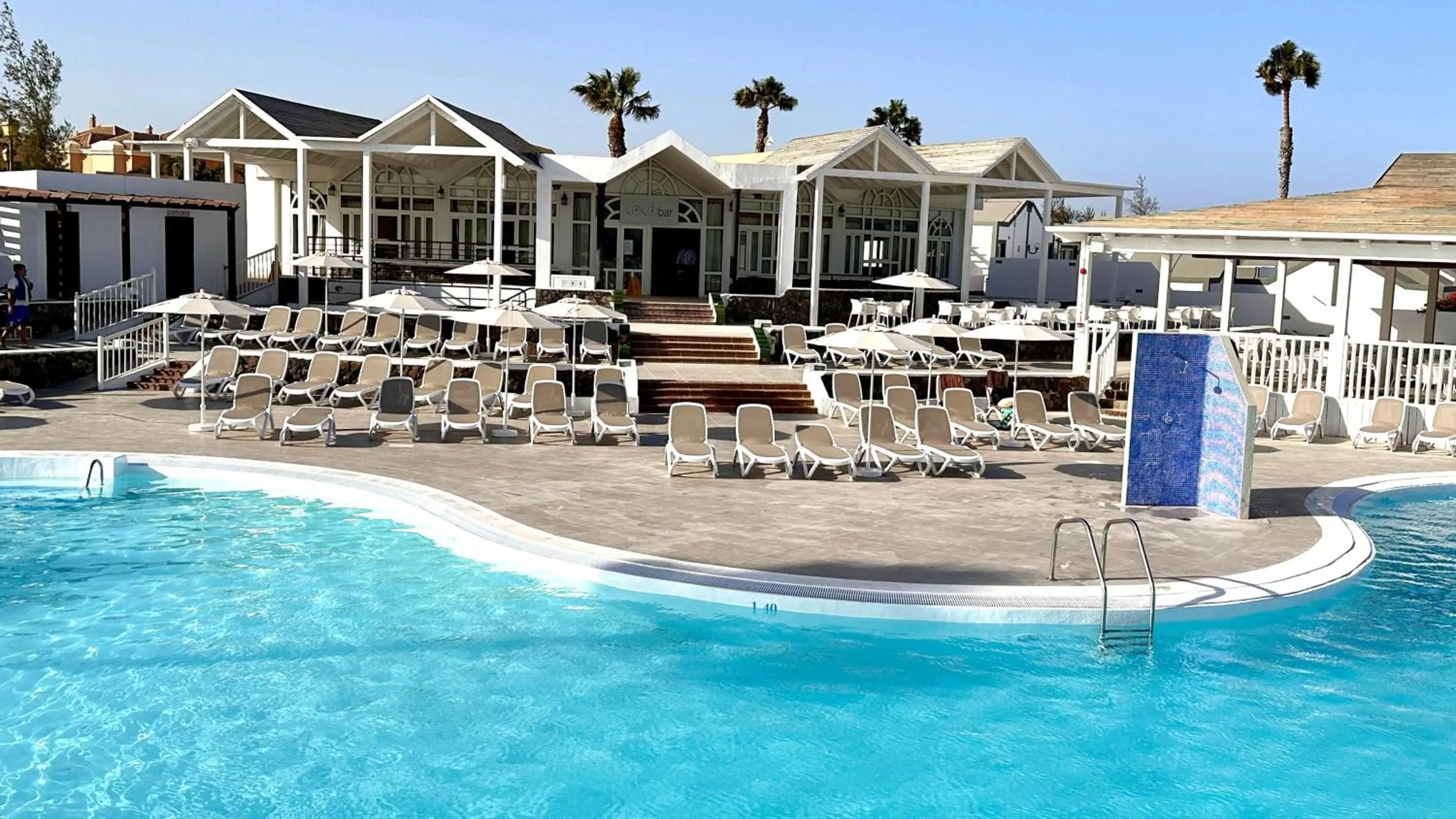 Swimming pool in Caleta Dorada