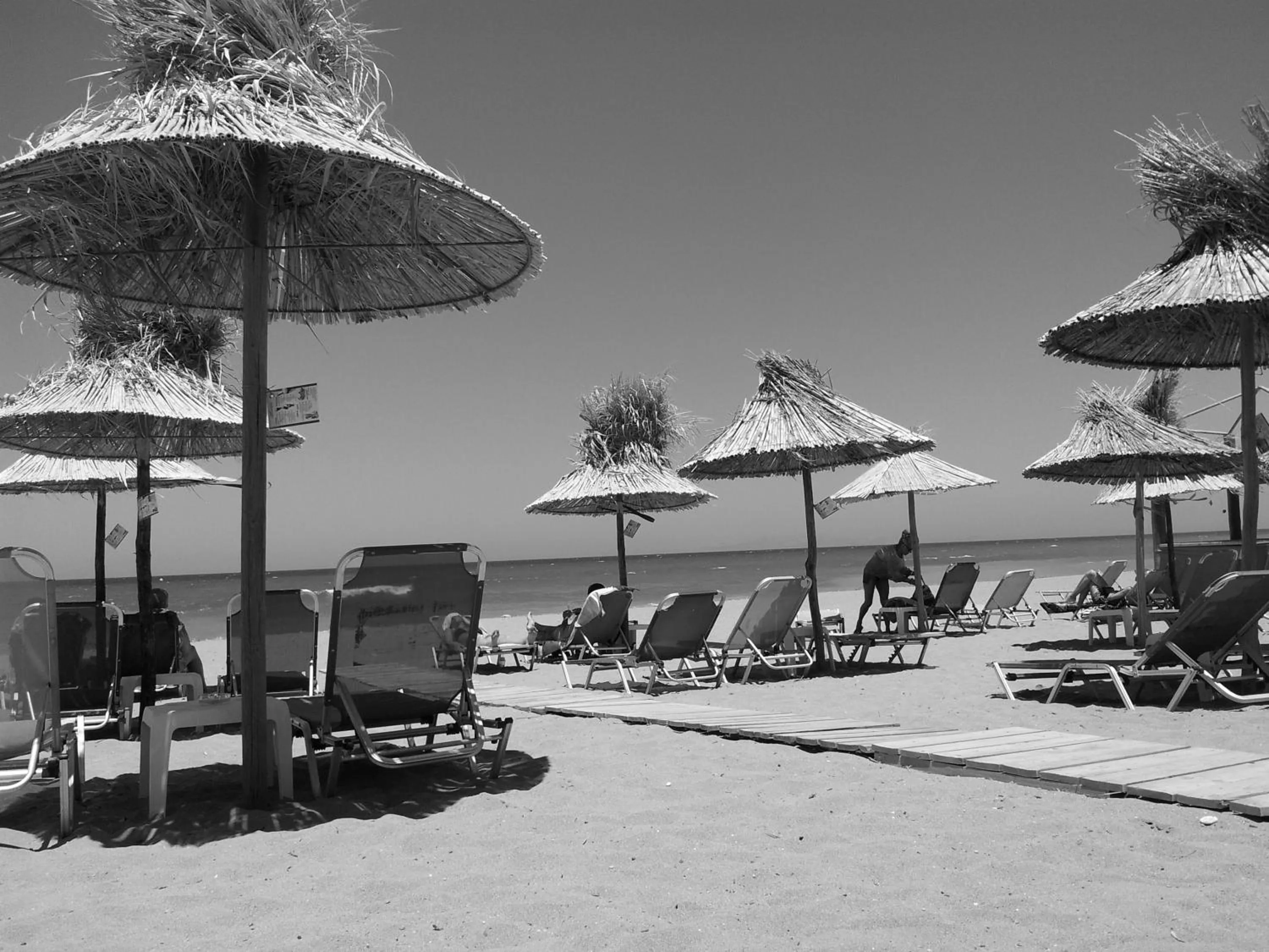 Beach in Aptera Beach