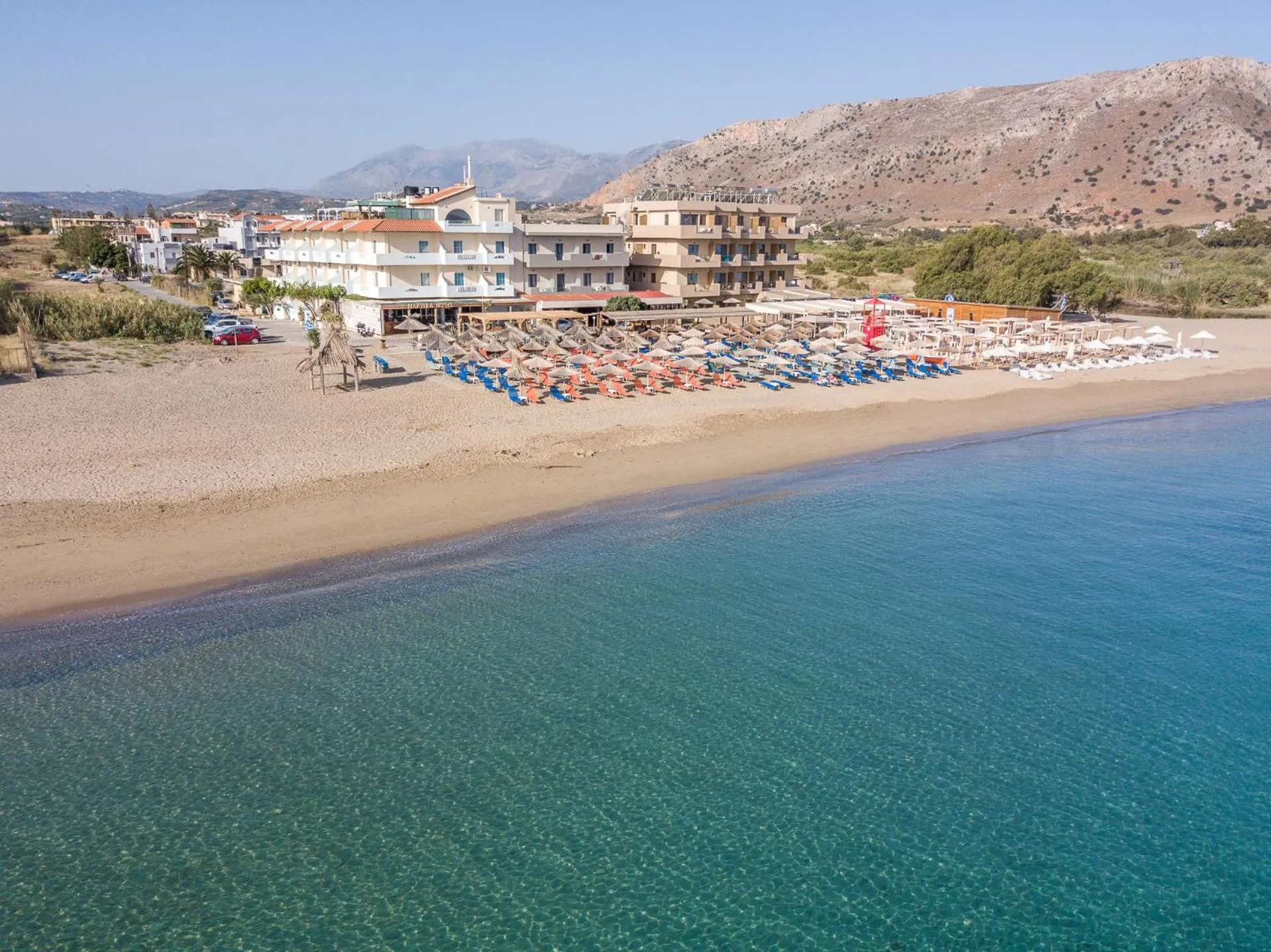 Beach in Aptera Beach