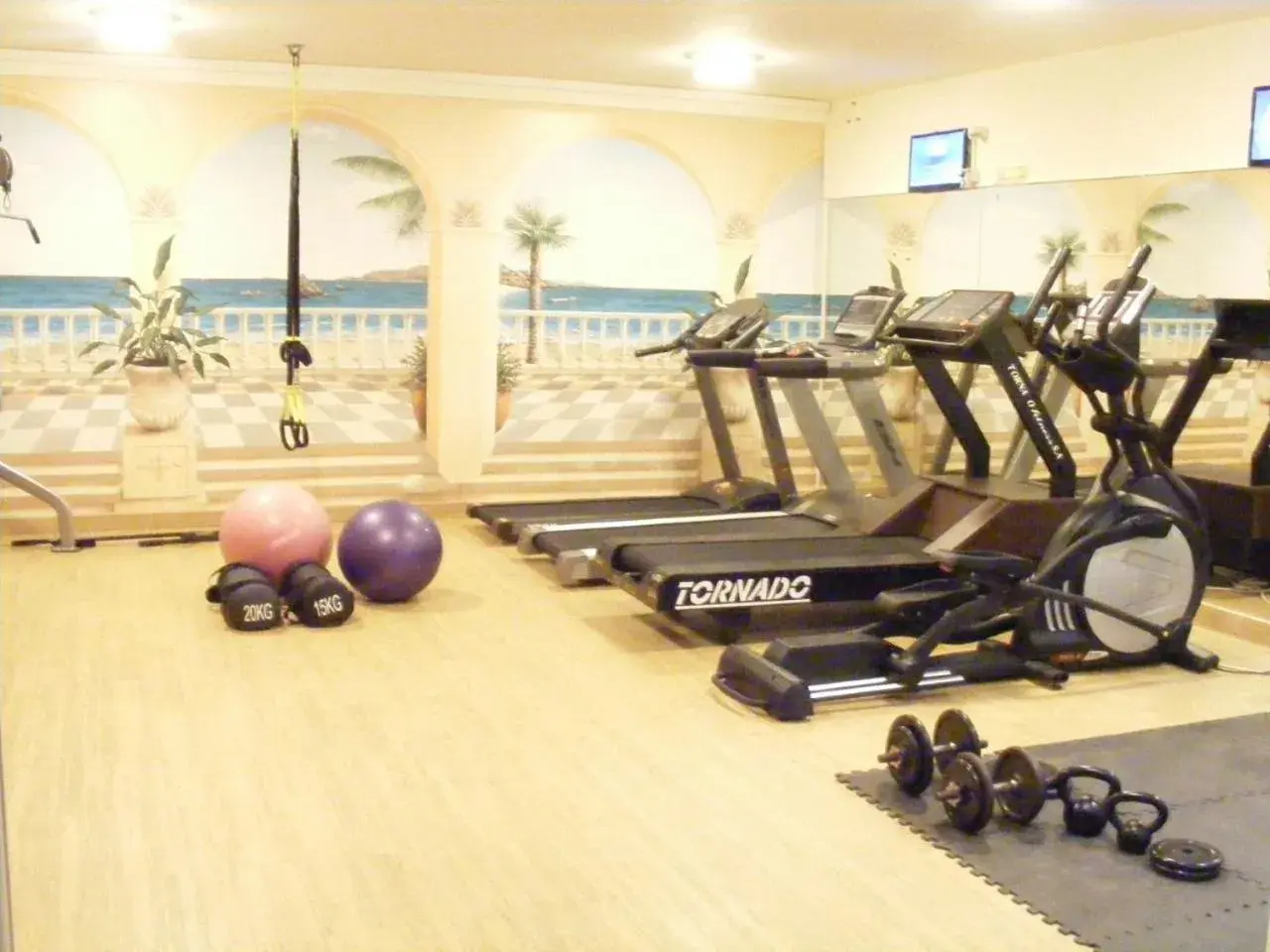 Fitness centre/facilities in Creta Palm Resort Hotel & Apartments Fitness centre/facilities in Creta Palm Resort Hotel & Apartments