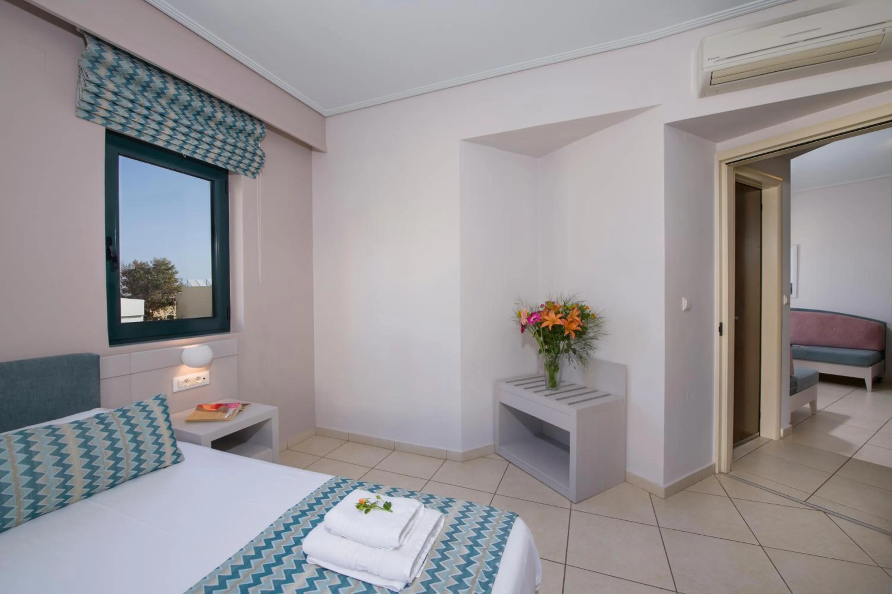 Bedroom, Bed in Creta Palm Resort Hotel & Apartments