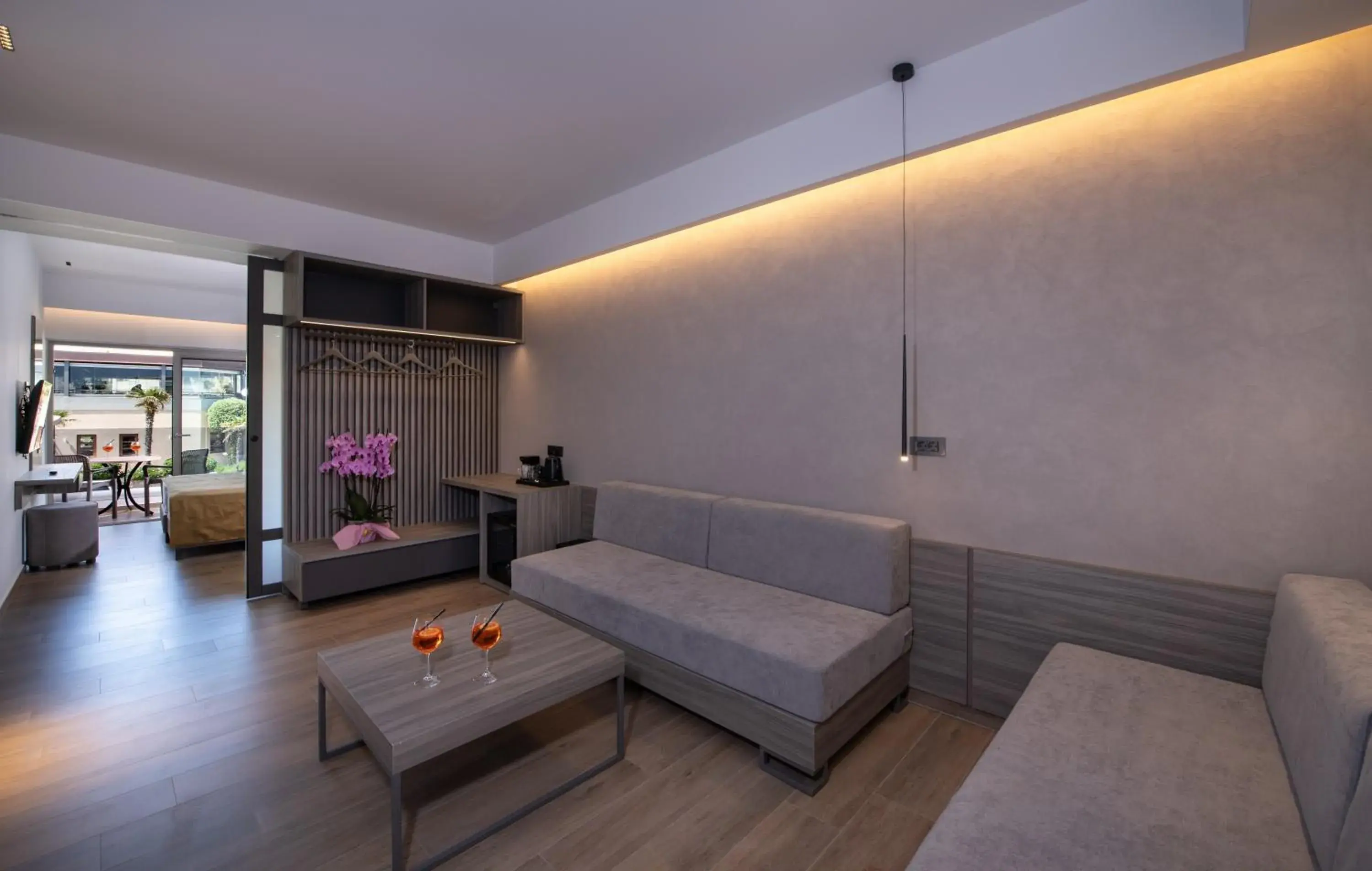 Living room in Creta Palm Resort Hotel & Apartments Living room in Creta Palm Resort Hotel & Apartments