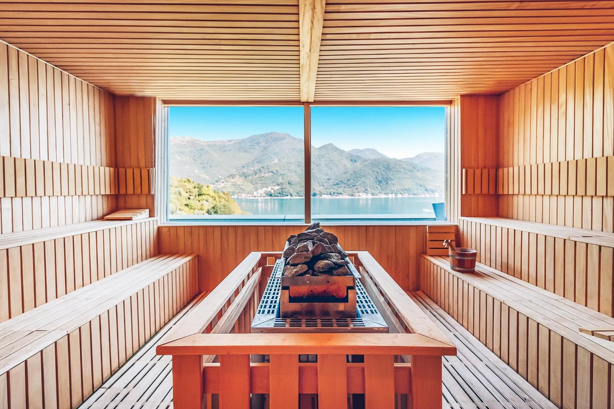 Sauna in Carine Hotel Park