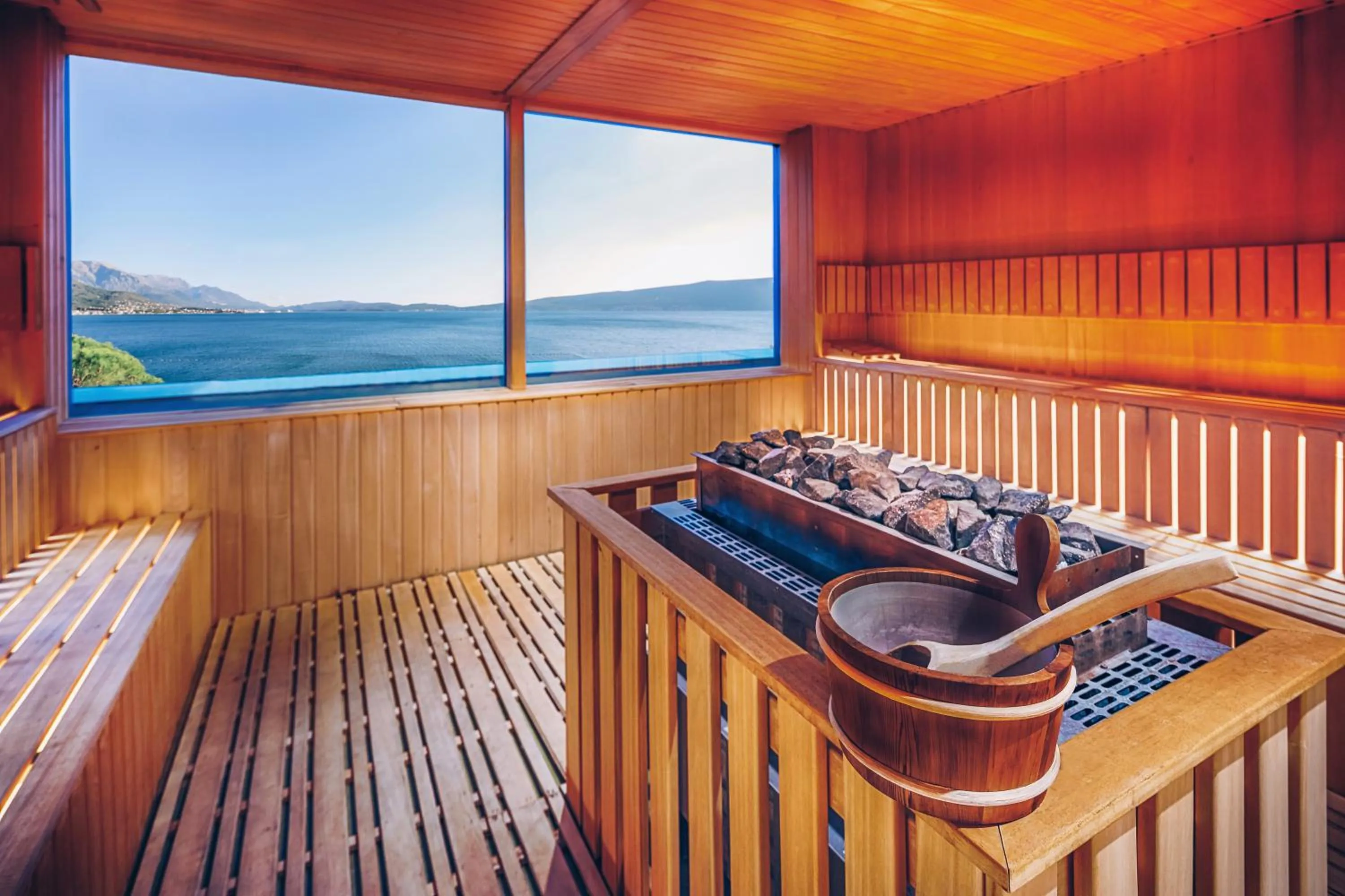 Sauna in Carine Hotel Park