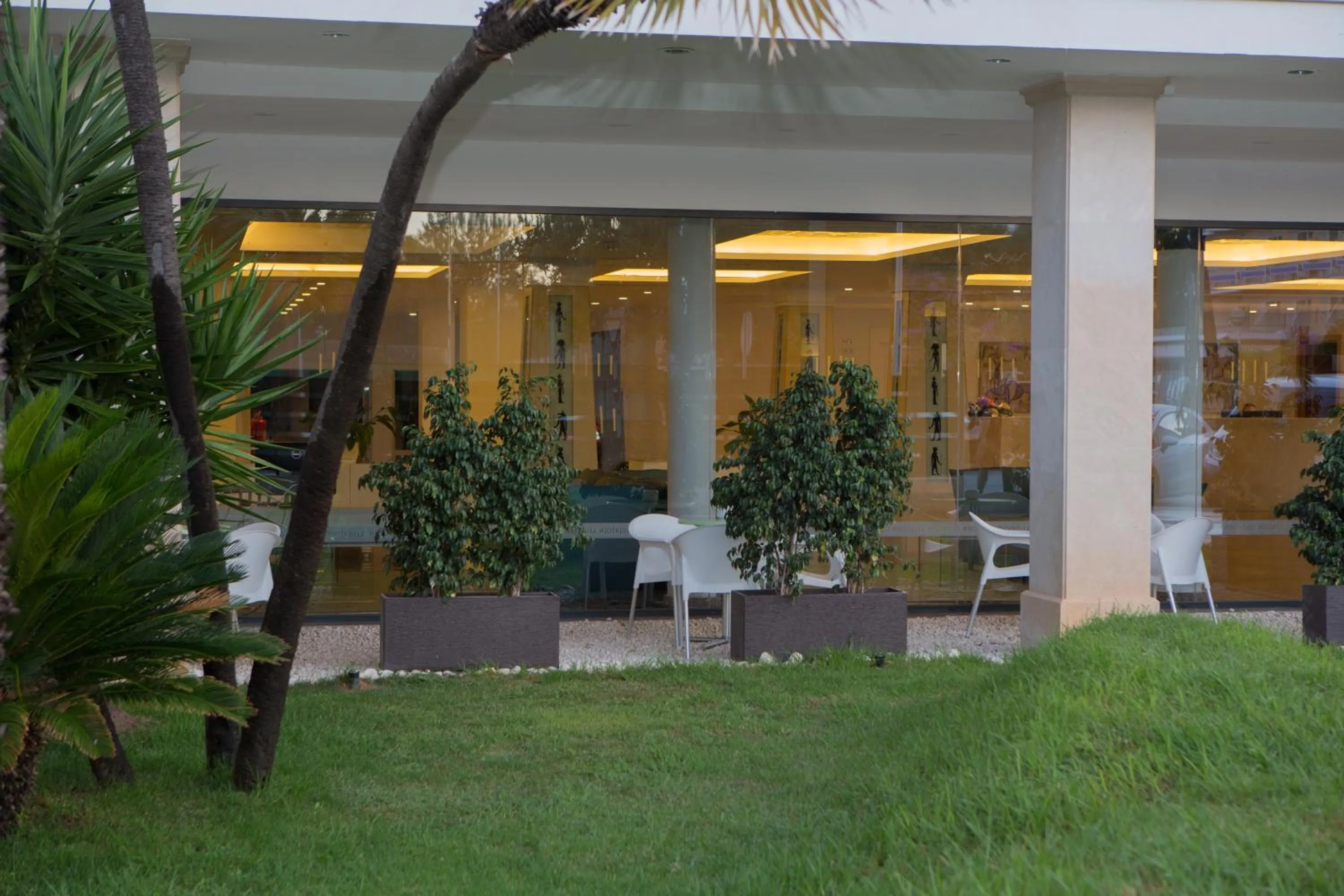 Facade/entrance in Hotel Luxor