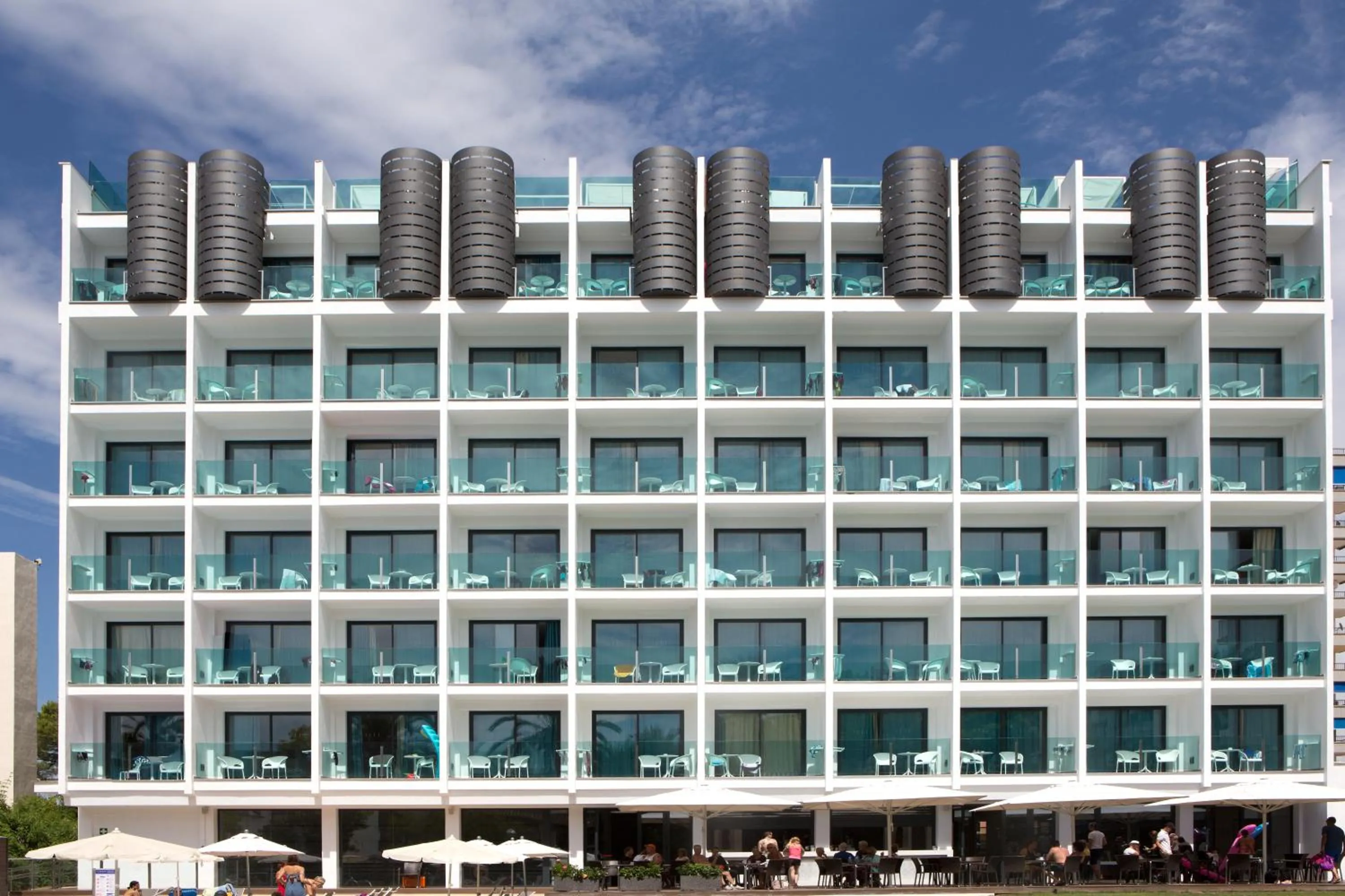 Property building in Hotel Luxor